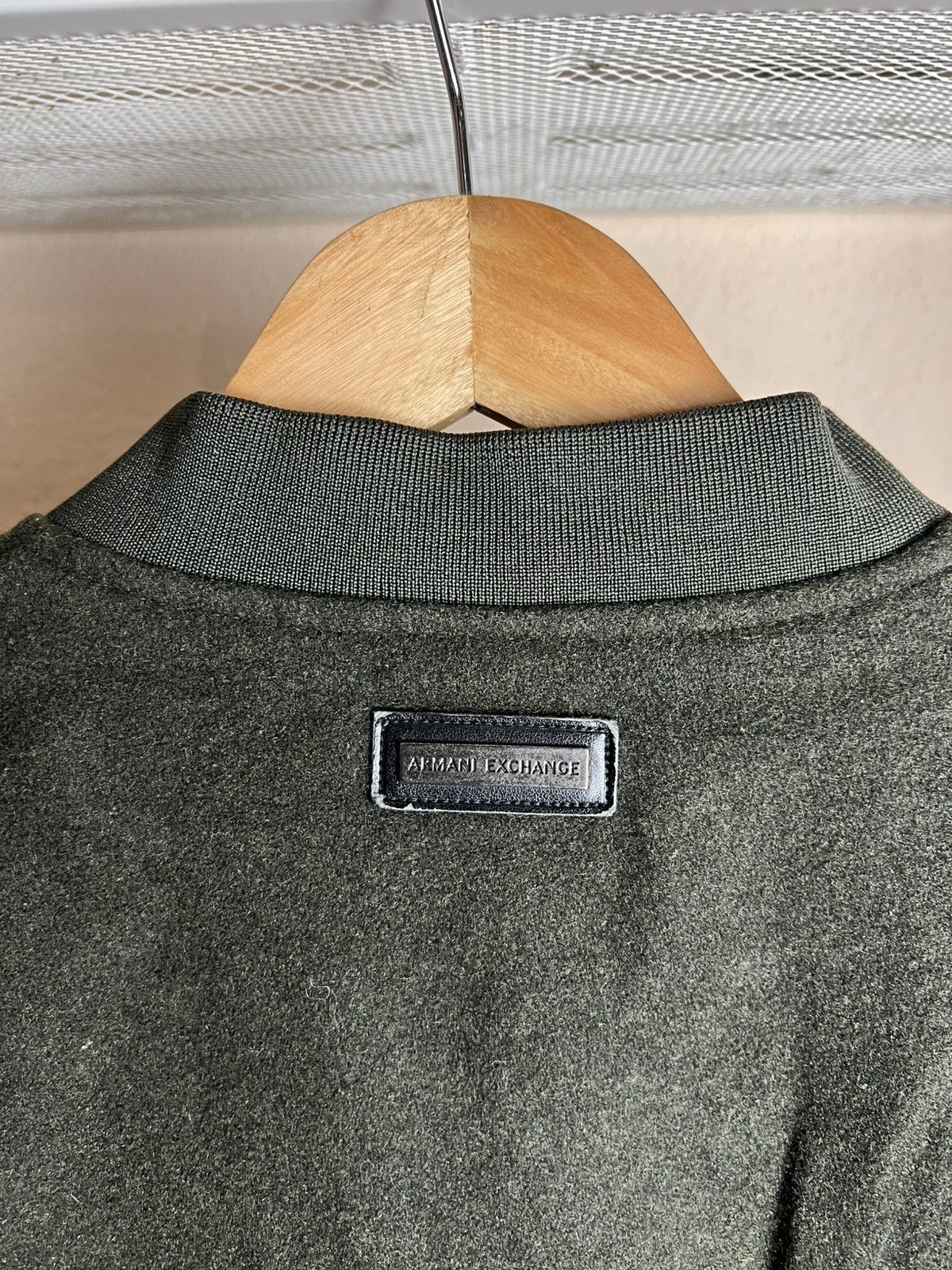 Armani Exchange × Designer Armani Exchange Dual Peat Green Trench & Bomber Jacket Coat Size US M / EU 48-50 / 2 - 9 Thumbnail