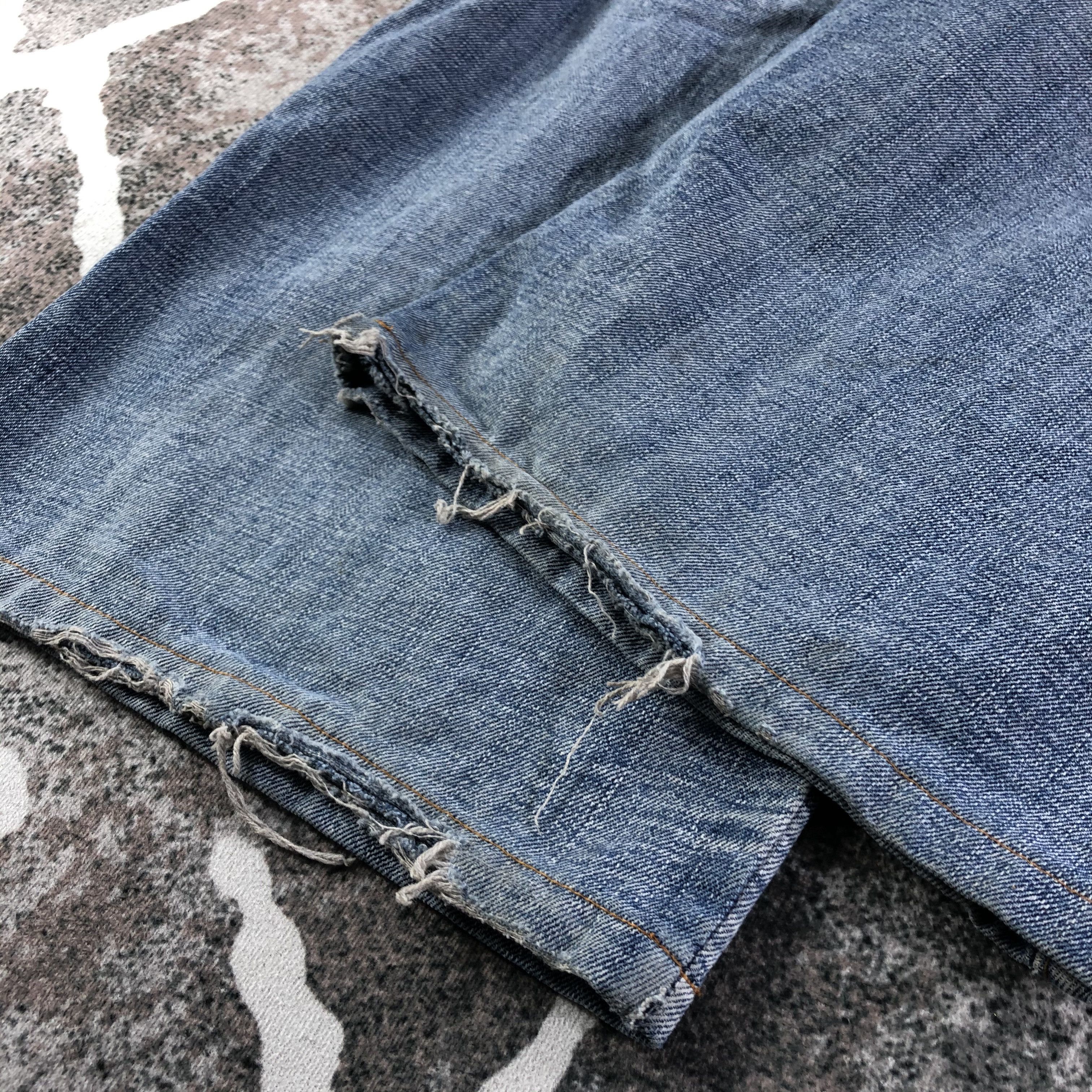 Japanese Brand Play Bigg Jeans Cargo Jeans Short Pants Denim KJ2195 Size US 42 / EU 58 - 6 Thumbnail