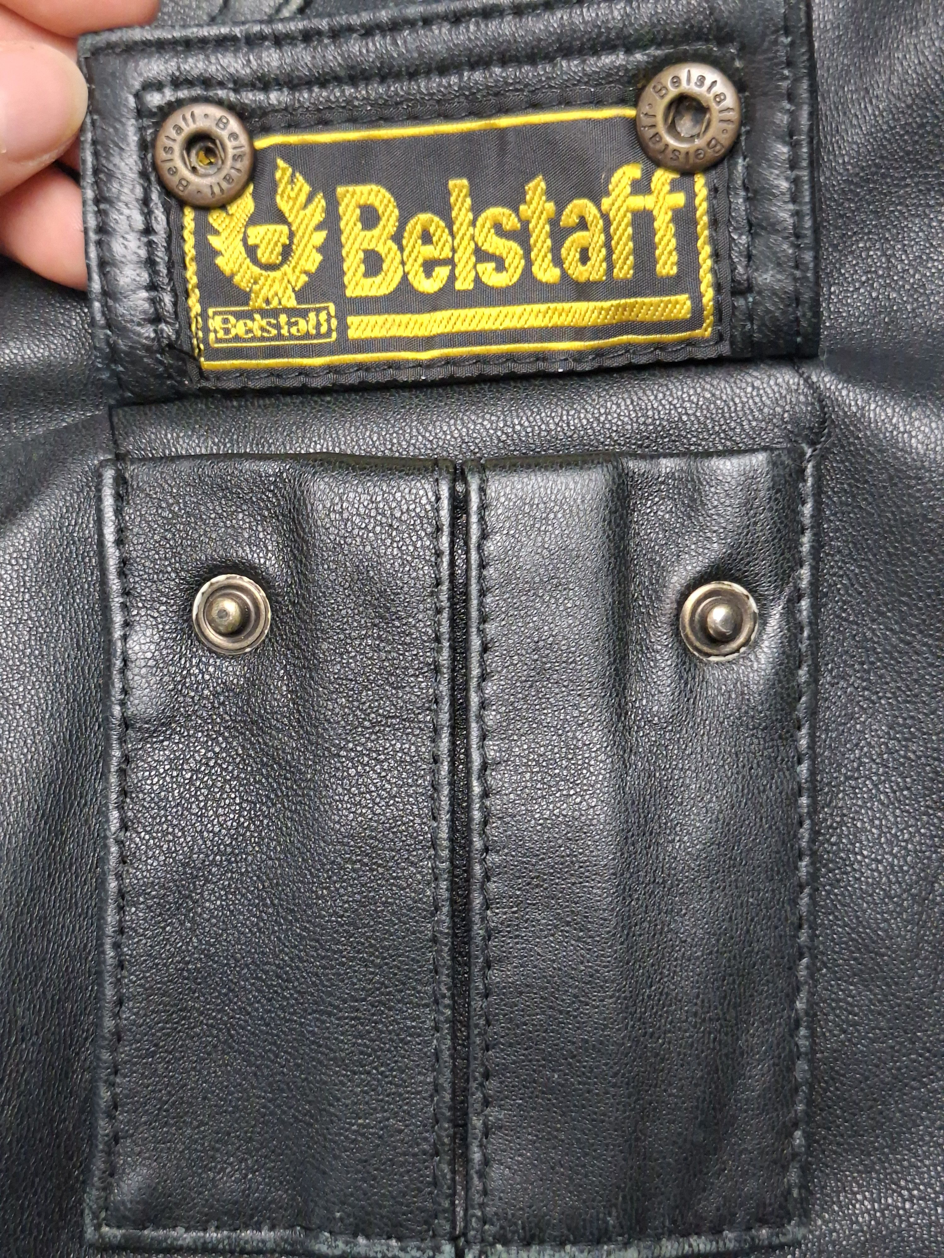 Belstaff Vintage Belstaff Gold Label Nylon Moto Biker Jacket Size L / US 10 / IT 46 - 11 Thumbnail