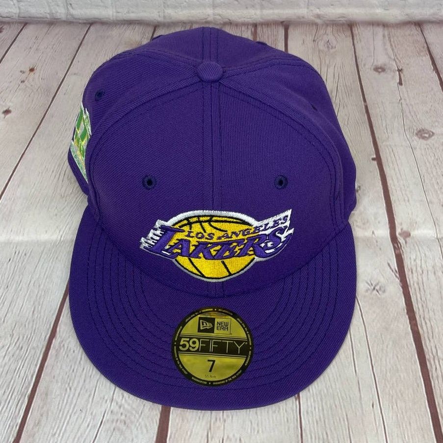 New Era New Era 59Fifty Citrus Pop NBA Los Angeles Lakers Fitted Hat Size ONE SIZE - 4 Thumbnail