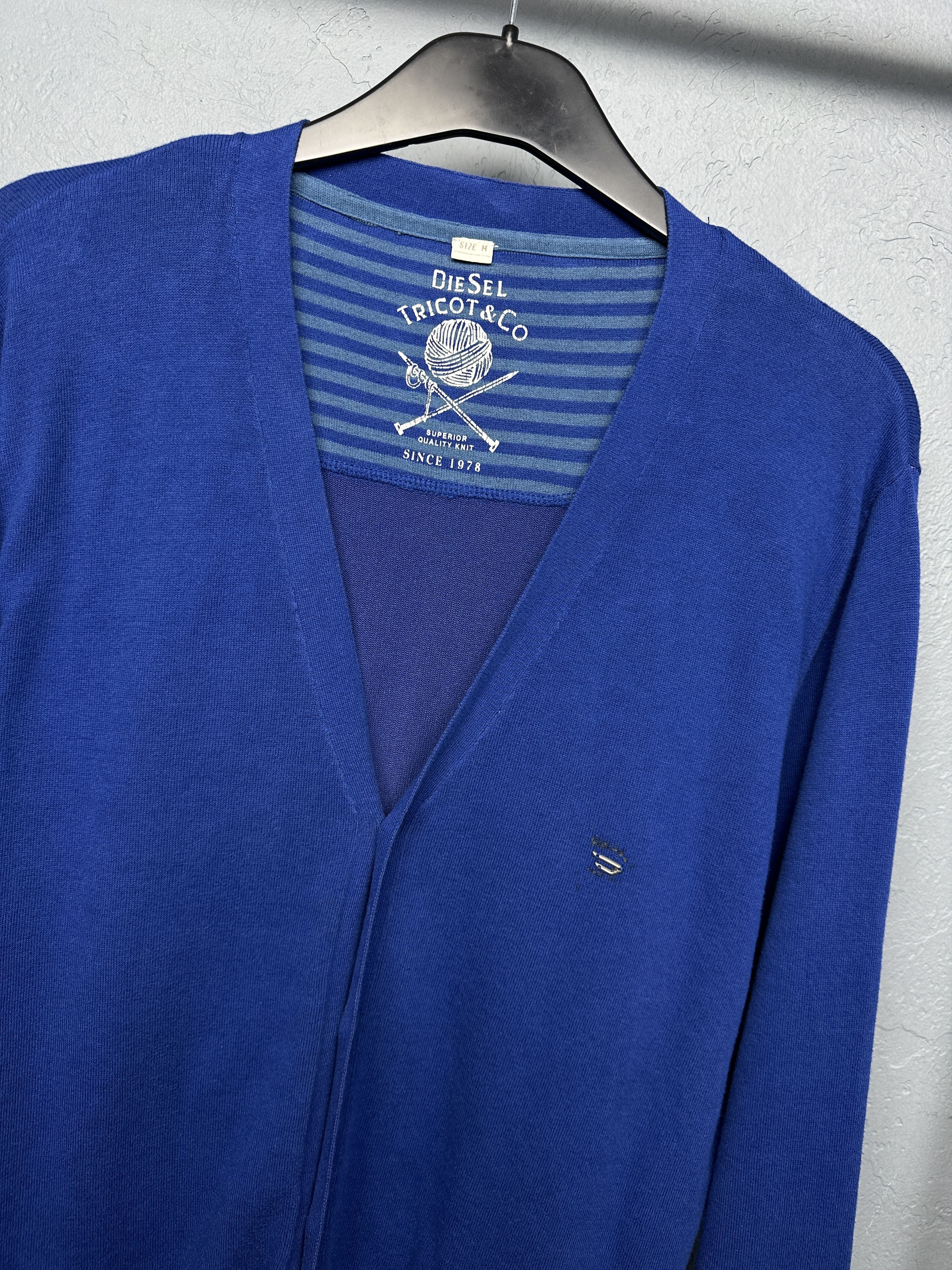 Diesel Diesel Mens Cardigan Sweater Size US L / EU 52-54 / 3 - 2 Thumbnail