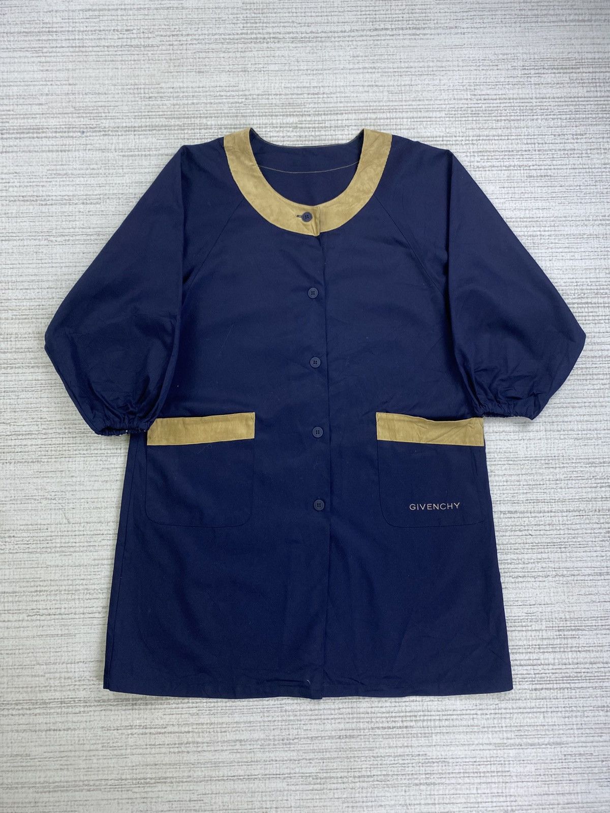 Givenchy × Vintage Vintage GIVENCHY Tabliers Luxury Apron Jacket Size US M / EU 48-50 / 2 - 1 Thumbnail