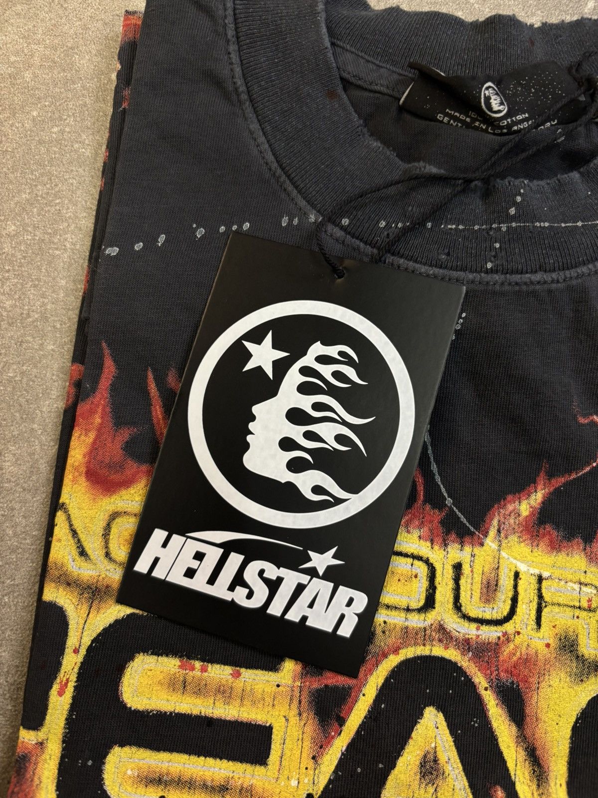 HELLSTAR Hellstar Inner Peace Skeleton Sleeveless T-Shirt, Black Size US S / EU 44-46 / 1 - 13 Thumbnail