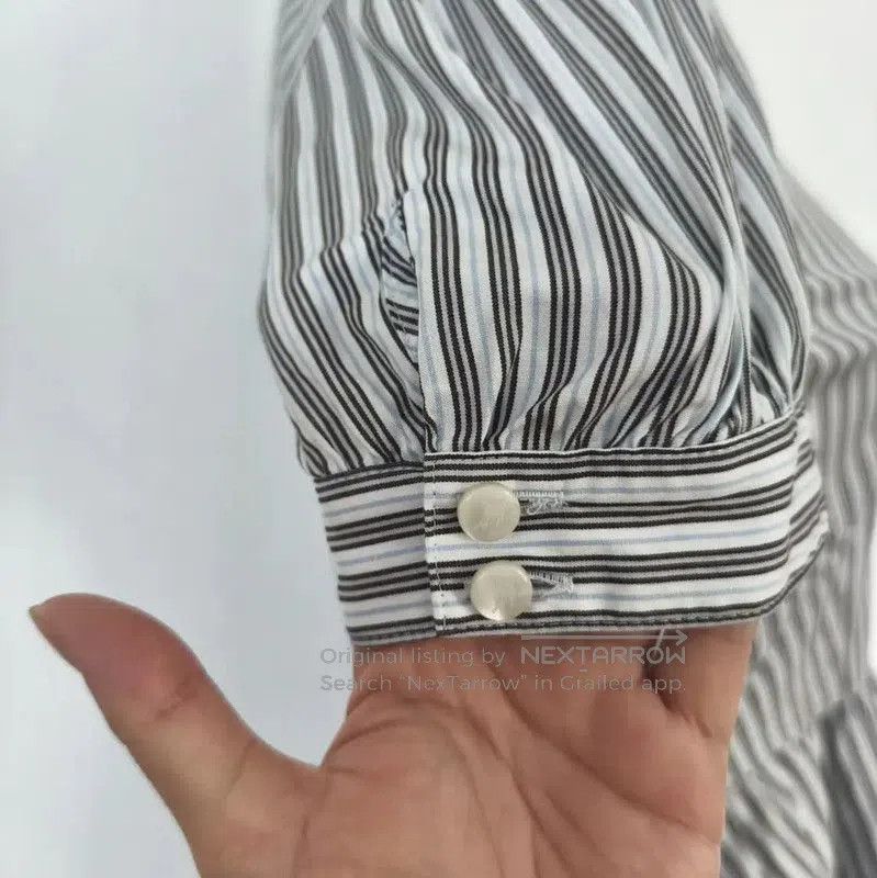 Burberry Burberry Summer Striped Cotton Dress. Size S / US 4 / IT 40 - 4 Thumbnail
