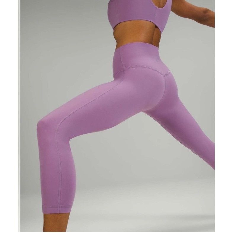 Lululemon Lululemon Align High-Rise Crop 23"Wisteria Purple Size 4 Size 27" / US 4 / IT 40 - 6 Thumbnail