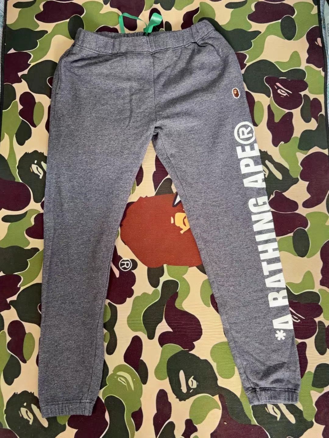 Bape Ape Print Pants