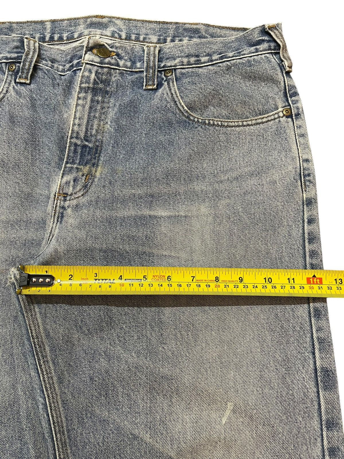 Carhartt Vintage Carhatt Mud Faded Wash Distress Baggy Jeans Size US 38 / EU 54 - 12 Thumbnail