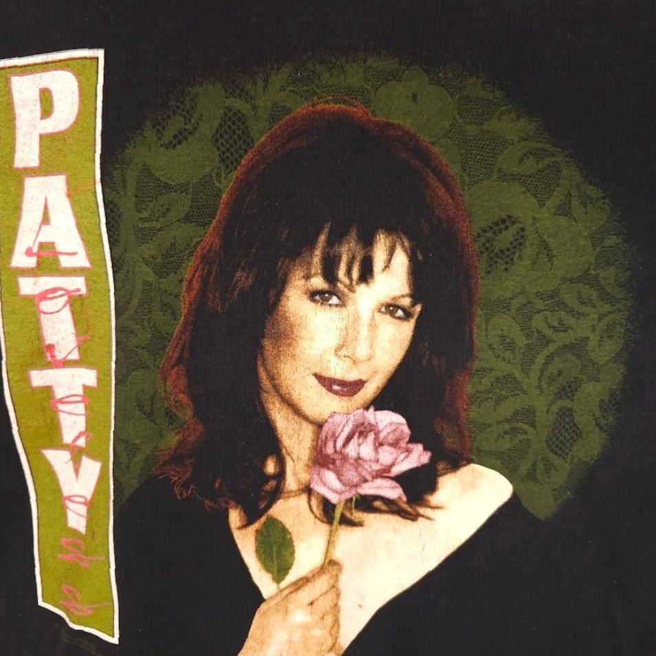Fruit Of The Loom VINTAGE Patty Loveless T Shirt Mens XL Black 90s Tour Country Tee USA Size US XL / EU 56 / 4 - 3 Thumbnail