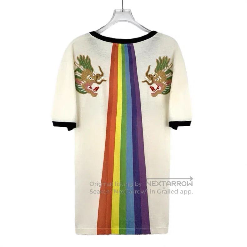 Gucci Gucci Colour-blocked logo letter flying saucer printed cot Size M / US 6-8 / IT 42-44 - 2 Thumbnail