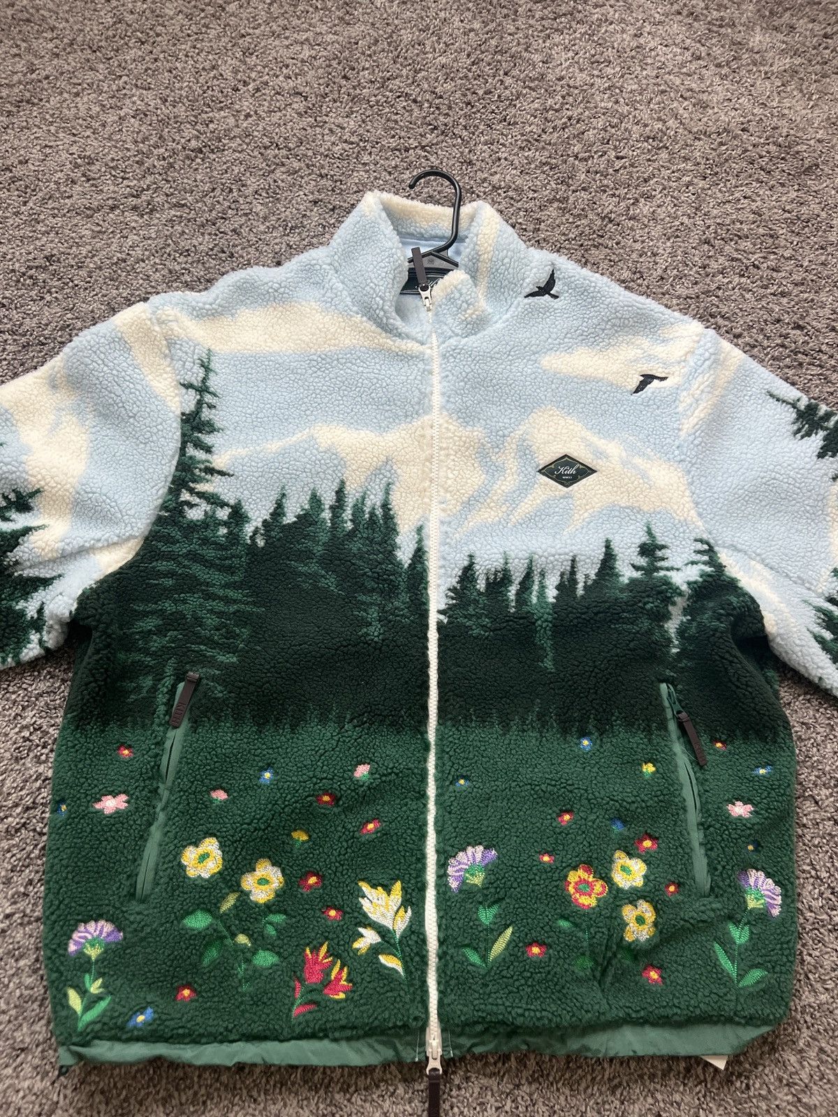 Kith Kith Pinehurst Sherpa Full Zip | Grailed