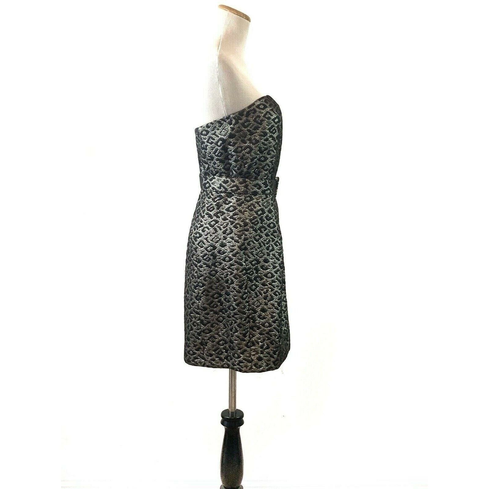 Tibi TIBI Golden Leopard Print Belted Mini Dress Size 6 Size M / US 6-8 / IT 42-44 - 9 Thumbnail