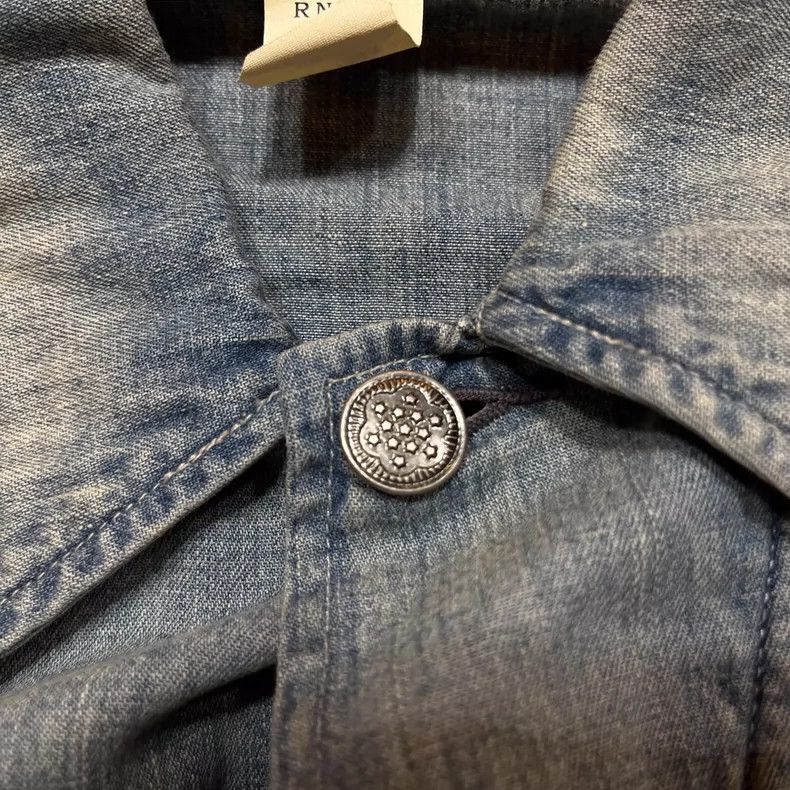 RRL Ralph Lauren RRL Ralph Lauren Limited edition hand-painted denim shirt Size US S / EU 44-46 / 1 - 7 Thumbnail