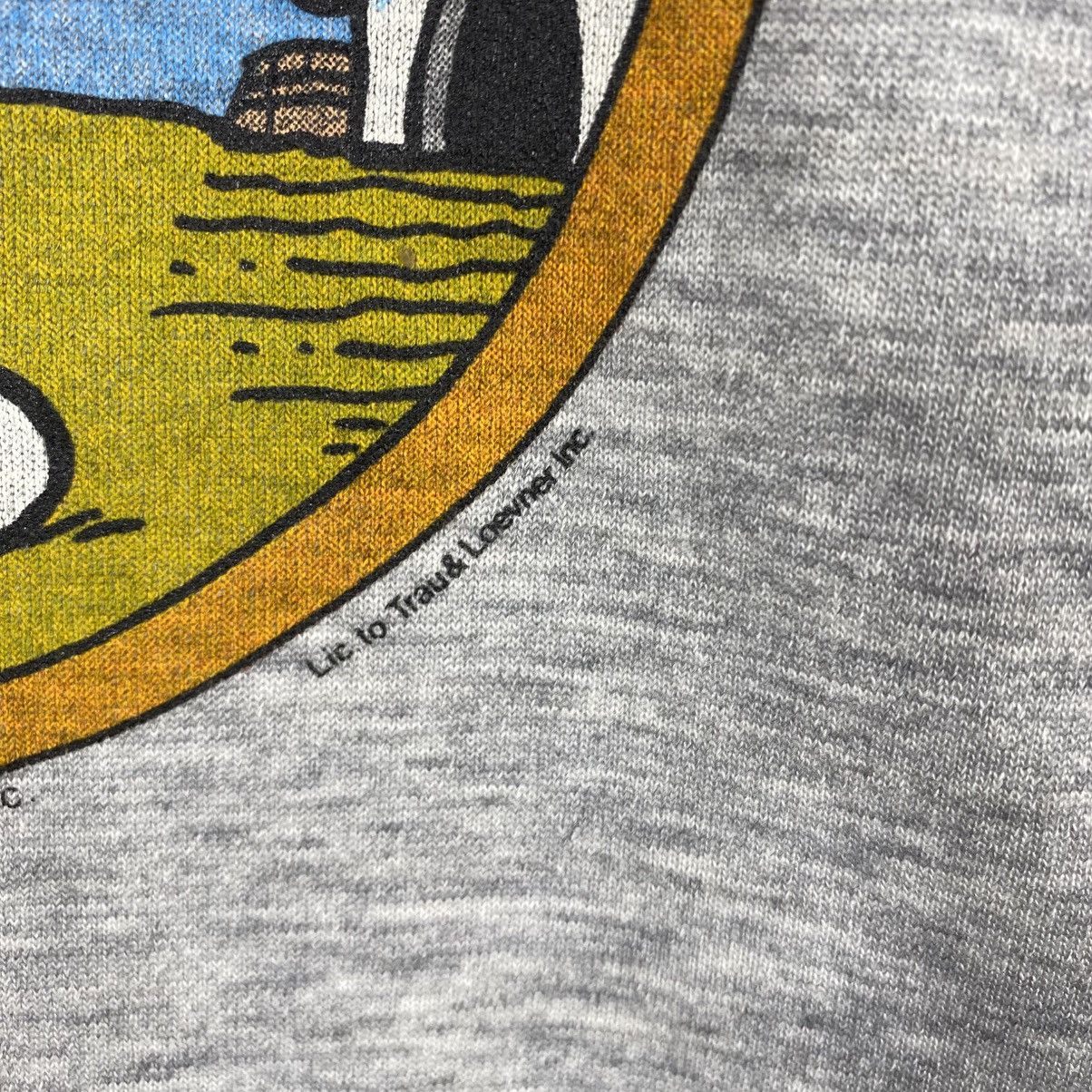 Cartoon Network Vintage 80's HAGAR THE HORRIBLE Cartoon Graphic Sweatshirt Size US XL / EU 56 / 4 - 4 Thumbnail