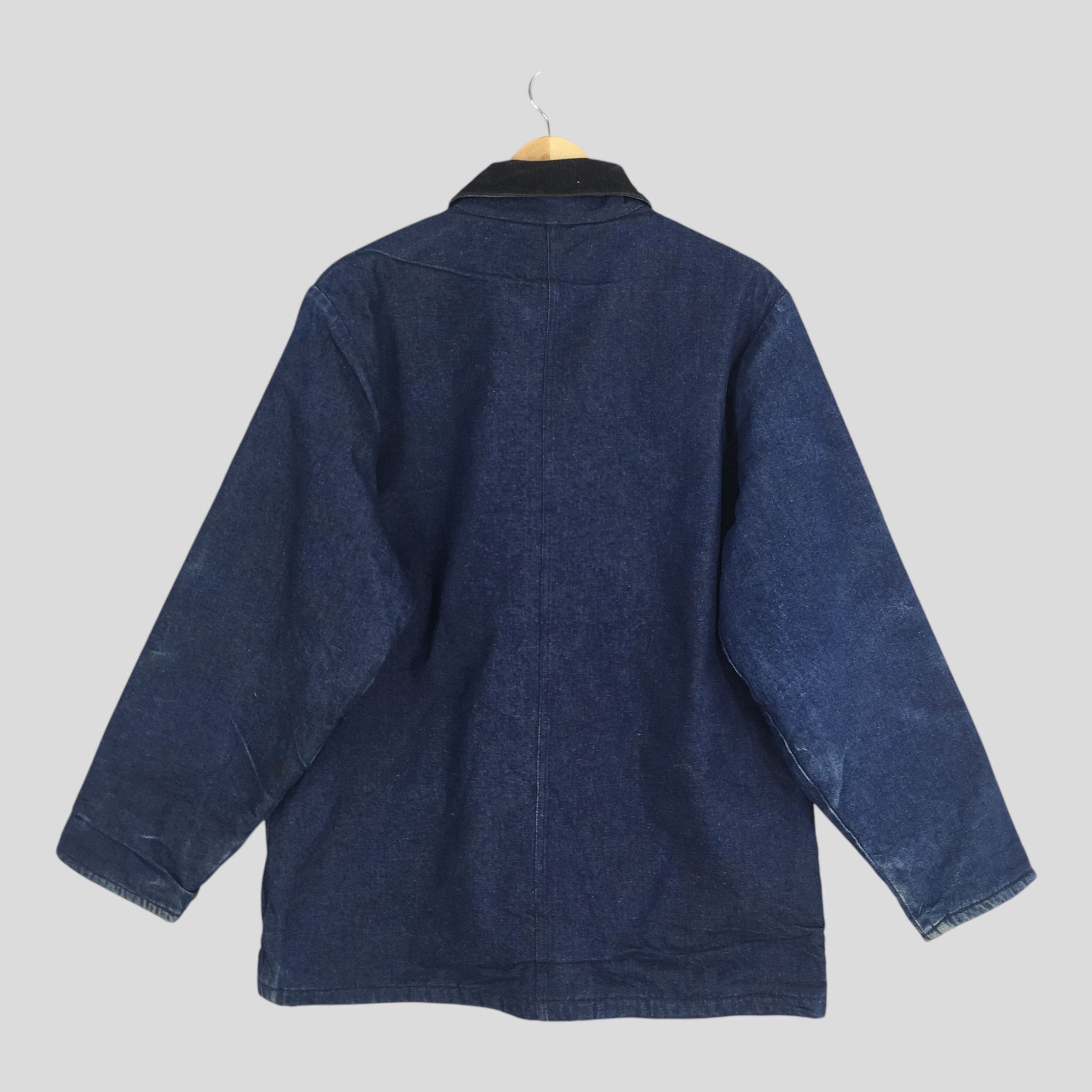 Dickies Vintage 1990's Dickies Blanket Blue Denim Jacket Large Size US L / EU 52-54 / 3 - 8 Thumbnail