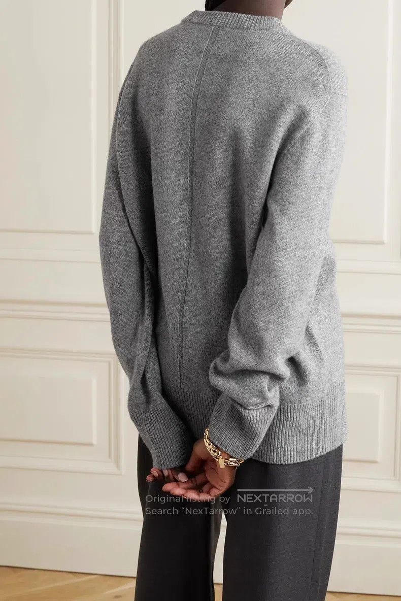 The Row The Row Crew neck grey cashmere knit Size US XS / EU 42 / 0 - 3 Thumbnail