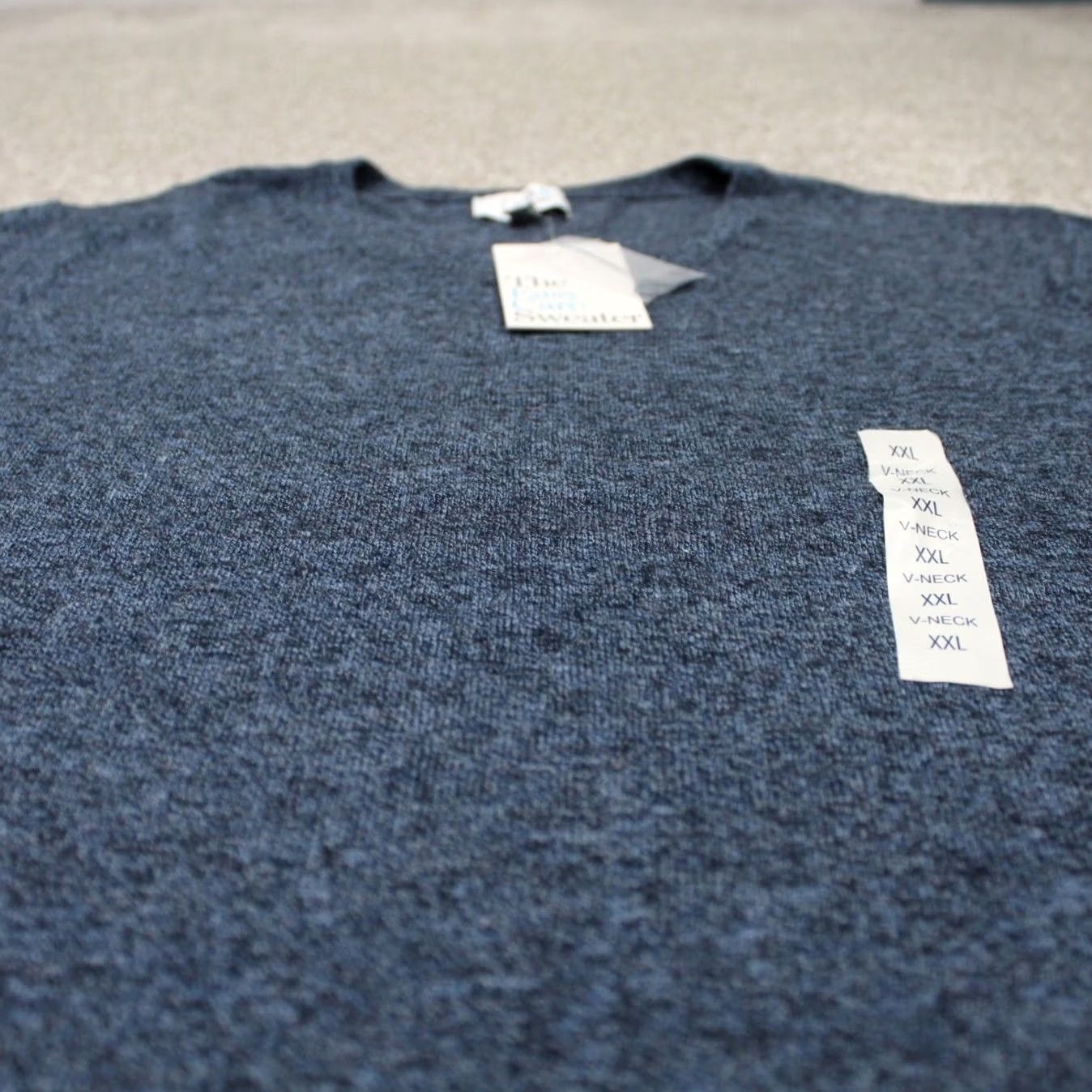 Croft & Barrow VINTAGE Croft & Barrow Sweater NWT Mens 2XL XXL Blue V-Neck Easy Care Cotton/Nylon/Modal Size US XXL / EU 58 / 5 - 5 Thumbnail