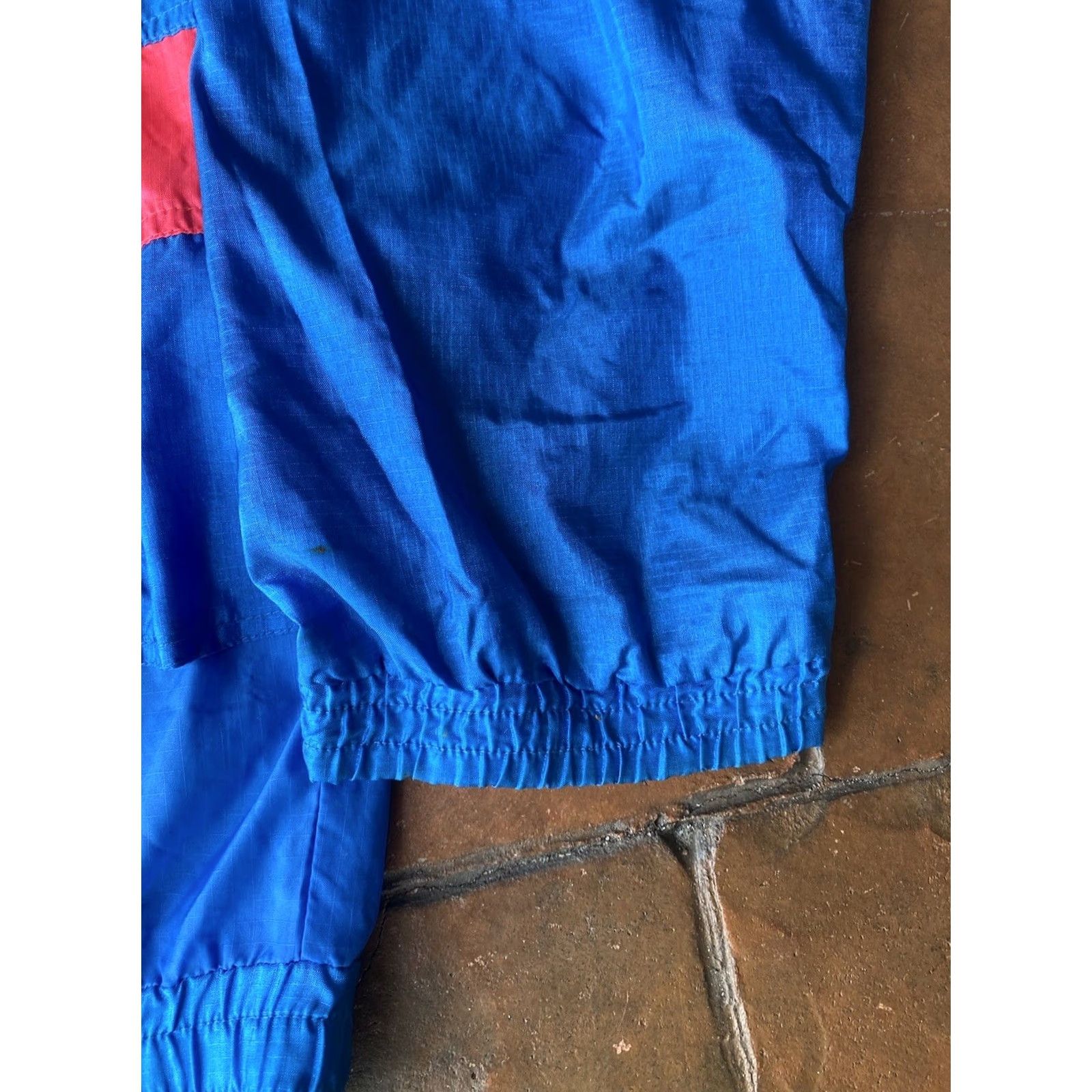 Puma VINTAGE Puma Windbreaker Jacket XL Blue Hooded Full Zip Nylon Retro Size US XL / EU 56 / 4 - 6 Thumbnail