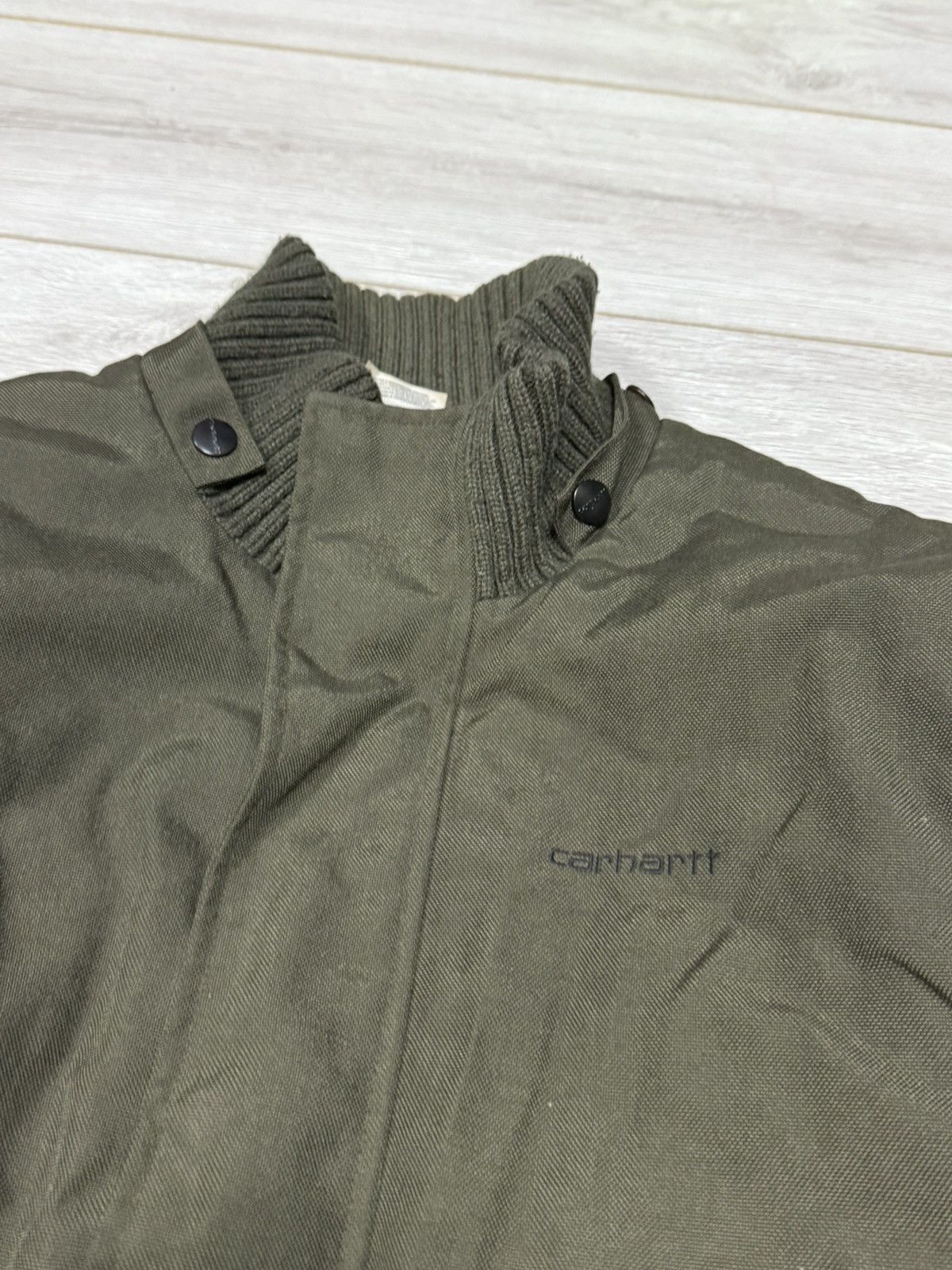 Carhartt Vintage Carhartt Cordura Ranger Jacket khaki Size US L / EU 52-54 / 3 - 4 Thumbnail