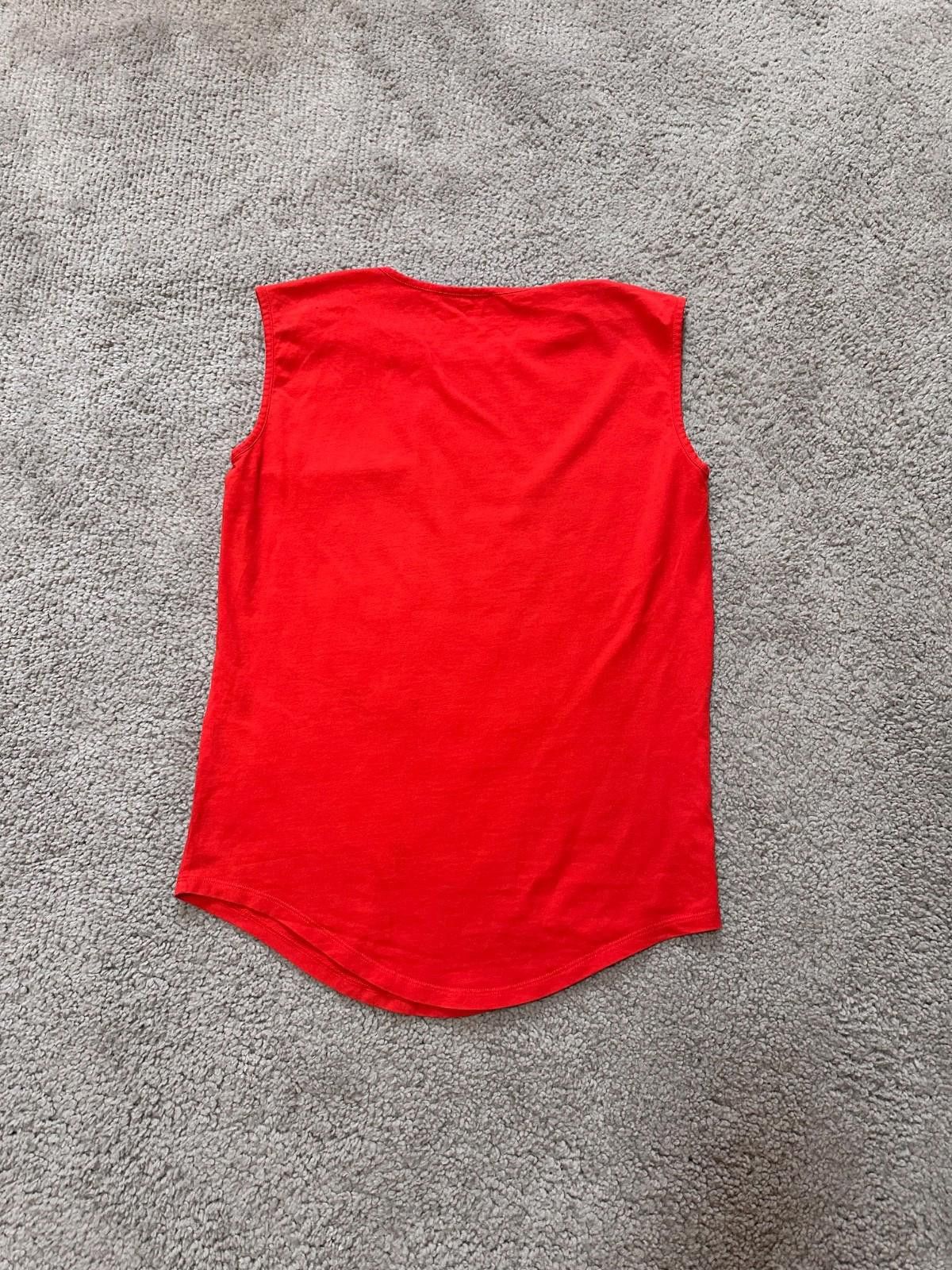 Balmain Balmain Women’s 3 Button Red Logo Tank Top Size 36 Size M / US 6-8 / IT 42-44 - 8 Thumbnail