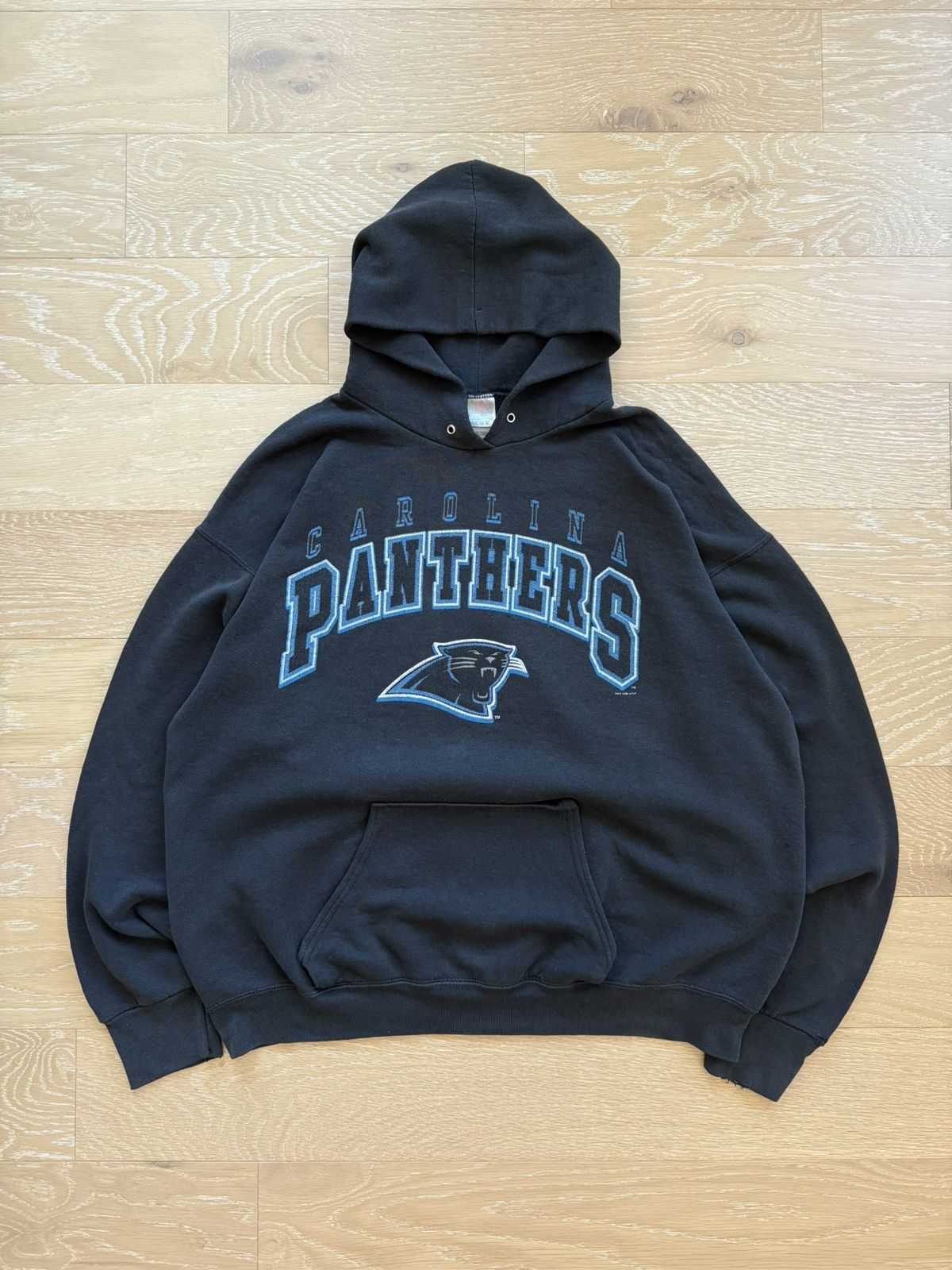 NFL Vintage 90s Carolina Panthers NFL Hoodie Size US XL / EU 56 / 4 - 1 Thumbnail