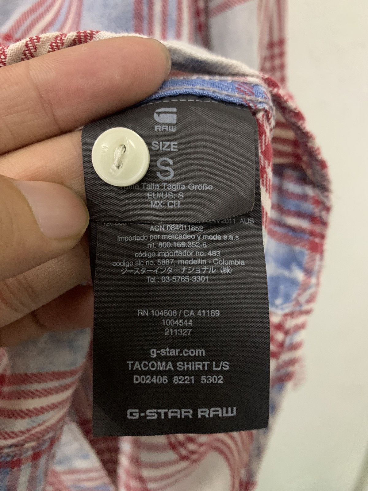 G-Star G-Star Tacoma Shirt Pearl Snap Flannel Size US S / EU 44-46 / 1 - 7 Thumbnail
