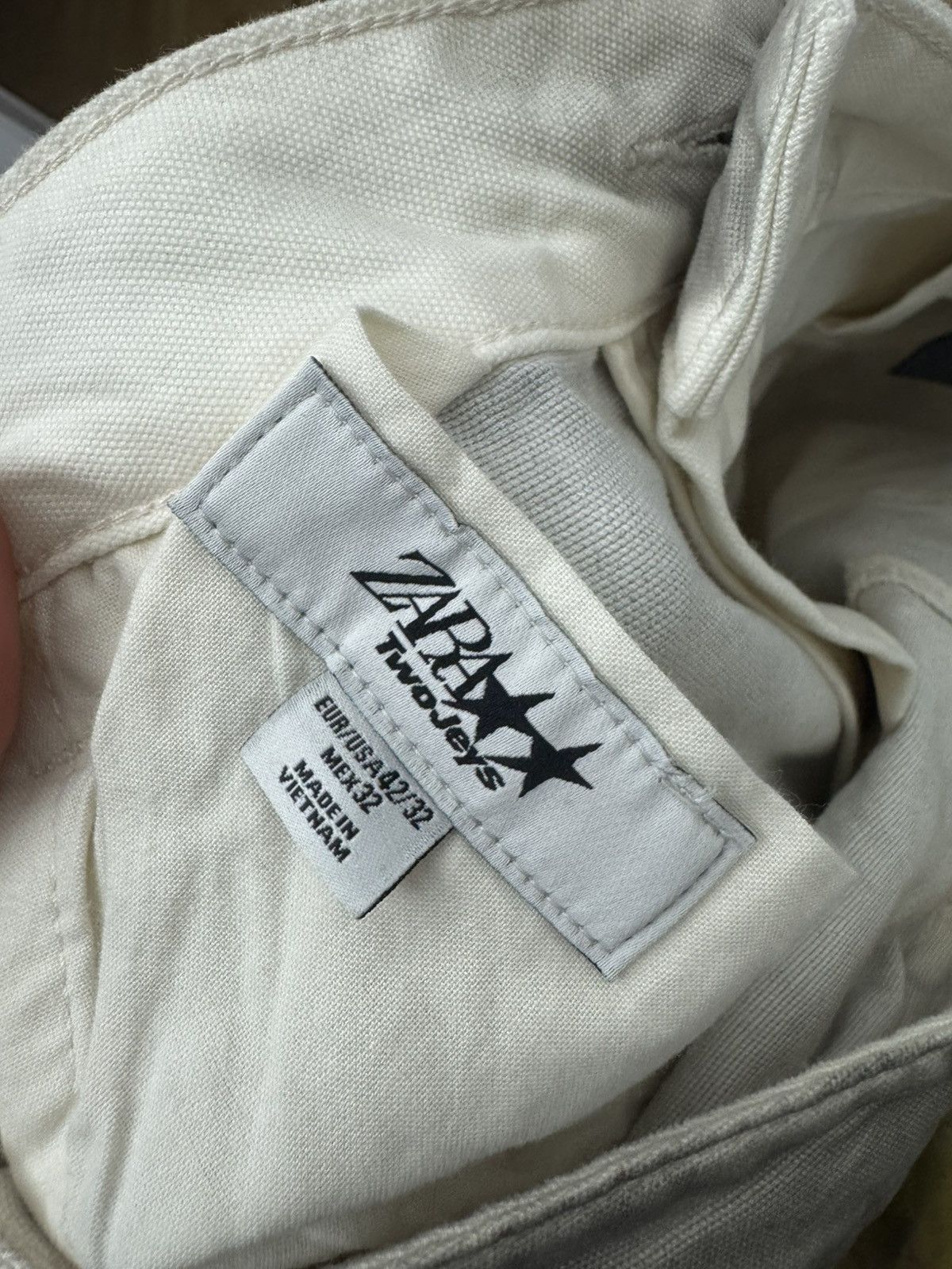 Zara Twojeys x Zara Star Relaxed Oversize Cargo Pants Multipocket Size US 38 / EU 54 - 6 Thumbnail