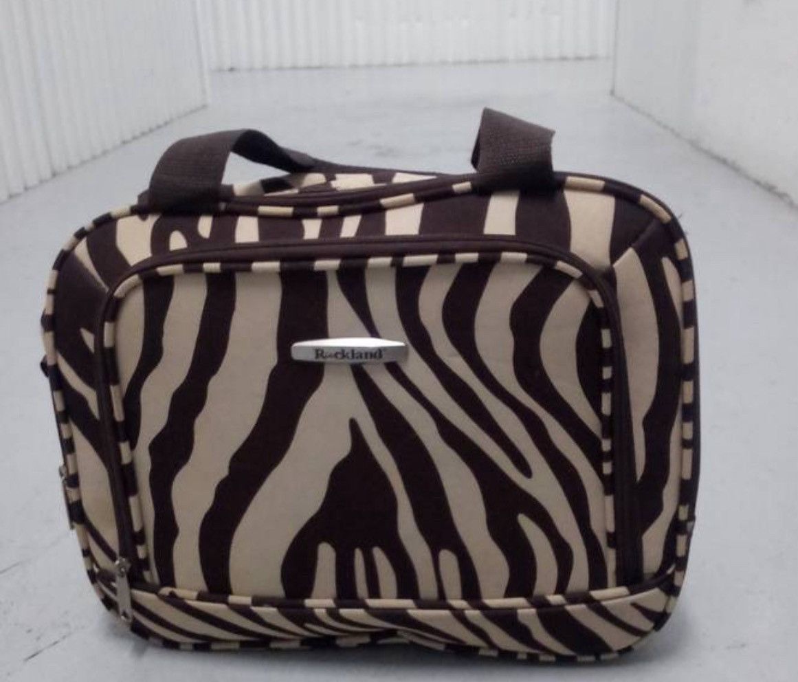 Other Rockland Zebra Print Carry On Soft Case Accessory Bag Size ONE SIZE - 1 Thumbnail
