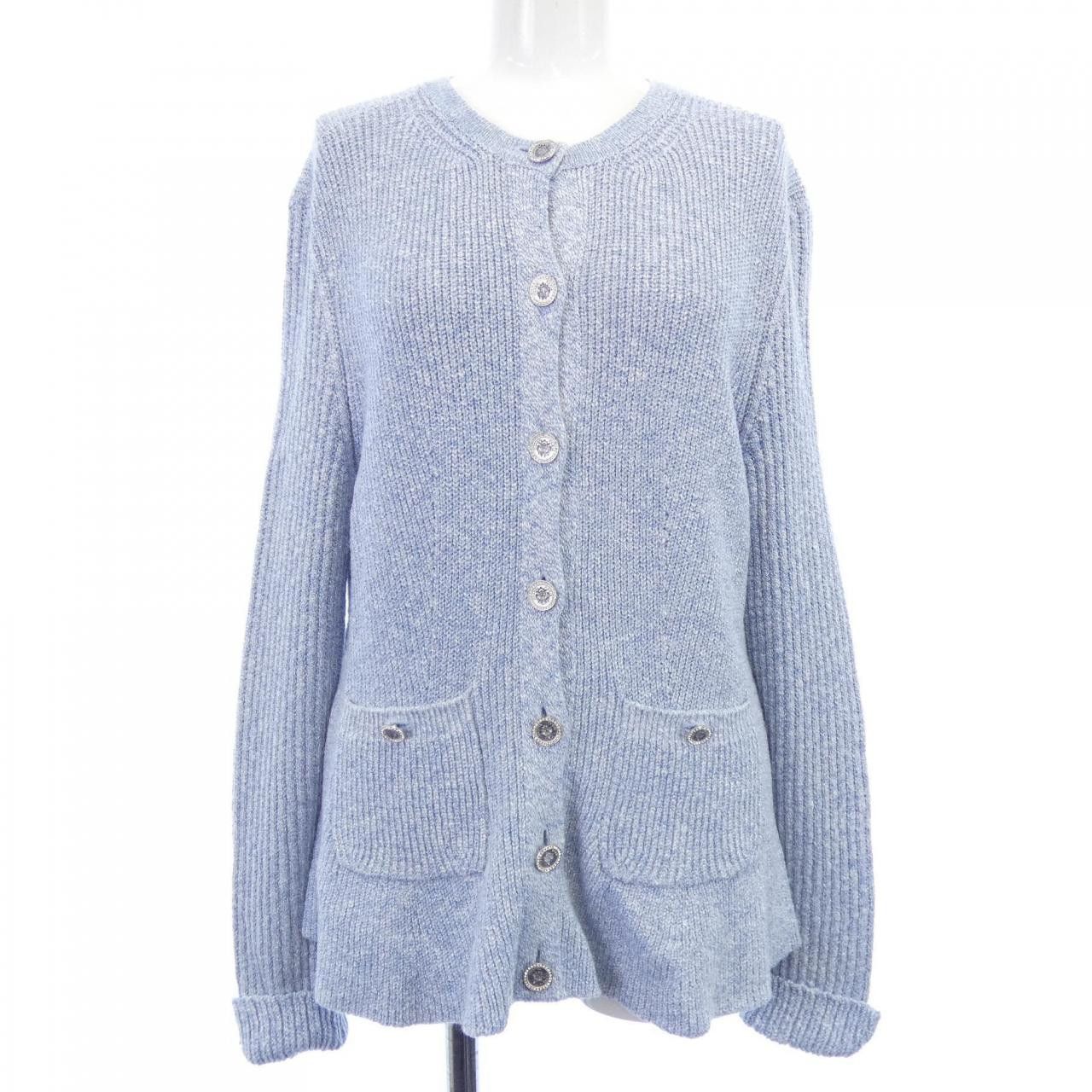 Chanel Chanel CHANEL Knit Cardigan Textile Tops P74623K10706 DUTY FREE for USA Size ONE SIZE - 1 Thumbnail