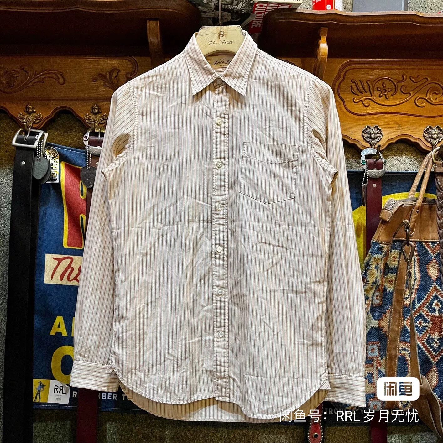 RRL Ralph Lauren RRL Striped Shirt Ralph Lauren Size US S / EU 44-46 / 1 - 1 Thumbnail