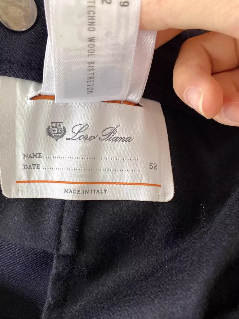 LORO PIANA size52 Straight leg loose jeans