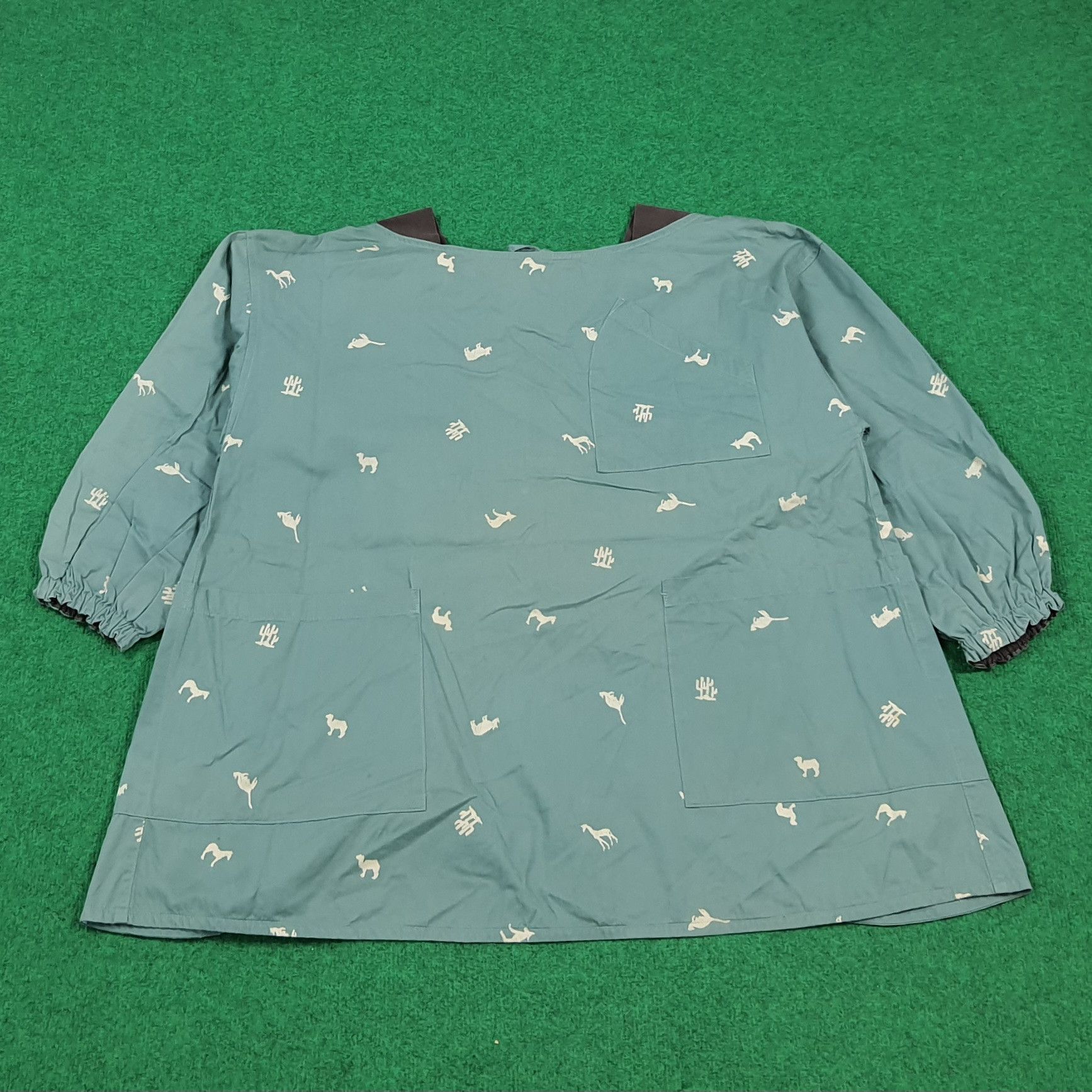 Issey Miyake Vintage Issey Miyake Japan Kappougi Smock C307N24 Size L / US 10 / IT 46 - 3 Thumbnail