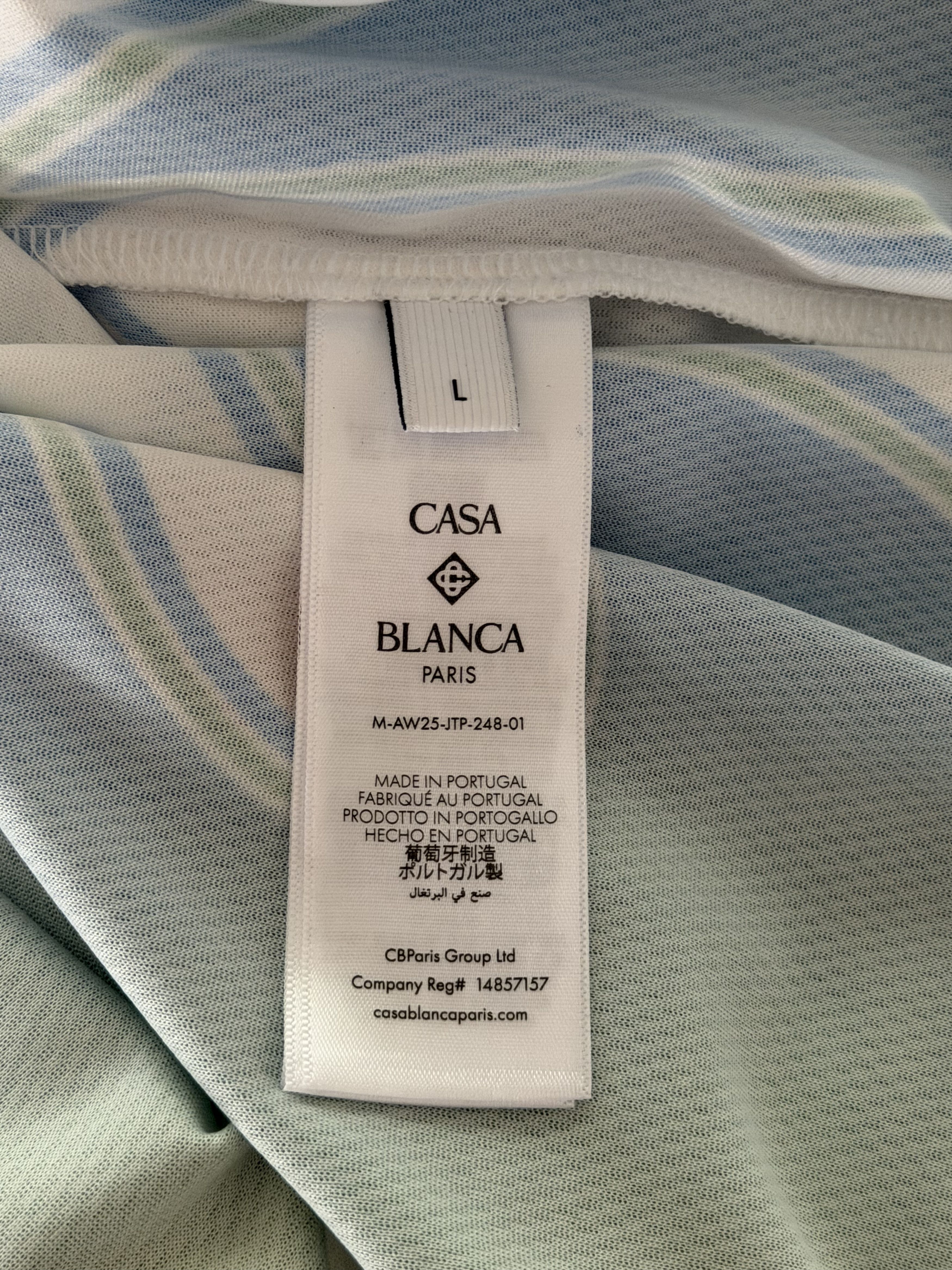 Casablanca Casablanca Flame Laurel Ribbed Jersey Size US L / EU 52-54 / 3 - 5 Thumbnail