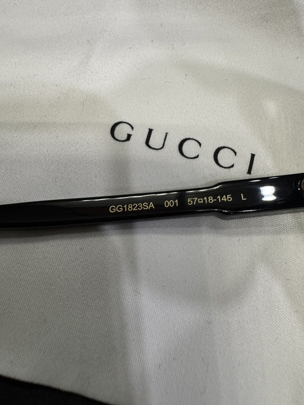 Gucci GUCCI GG1823SA RECTANGLE SUNGLASSES Size ONE SIZE - 7 Thumbnail