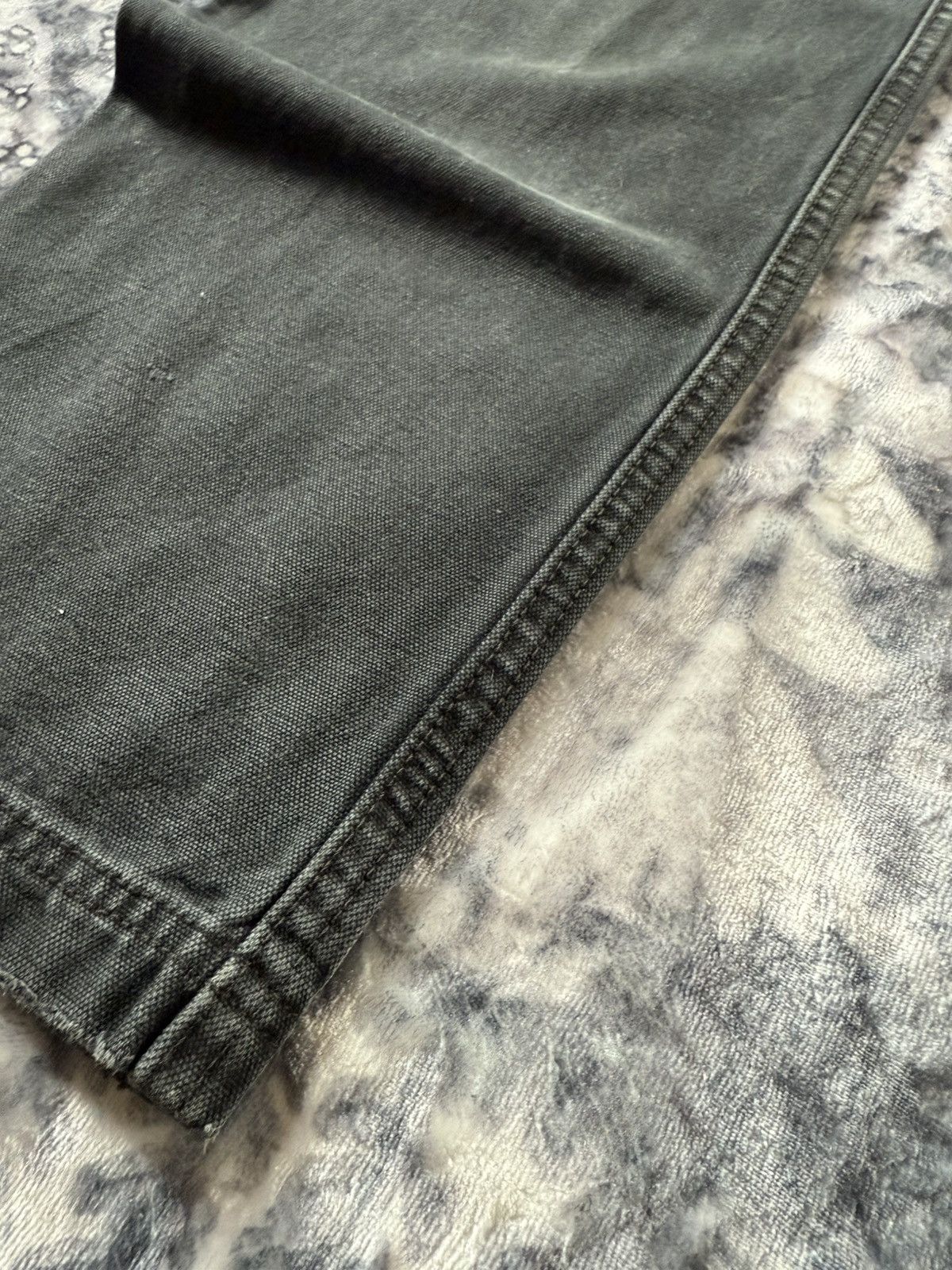 Billabong × Quiksilver × Vintage Vintage 80s 90s Quiksilver Black Faded Baker Denim Pants Size US 29 - 7 Thumbnail