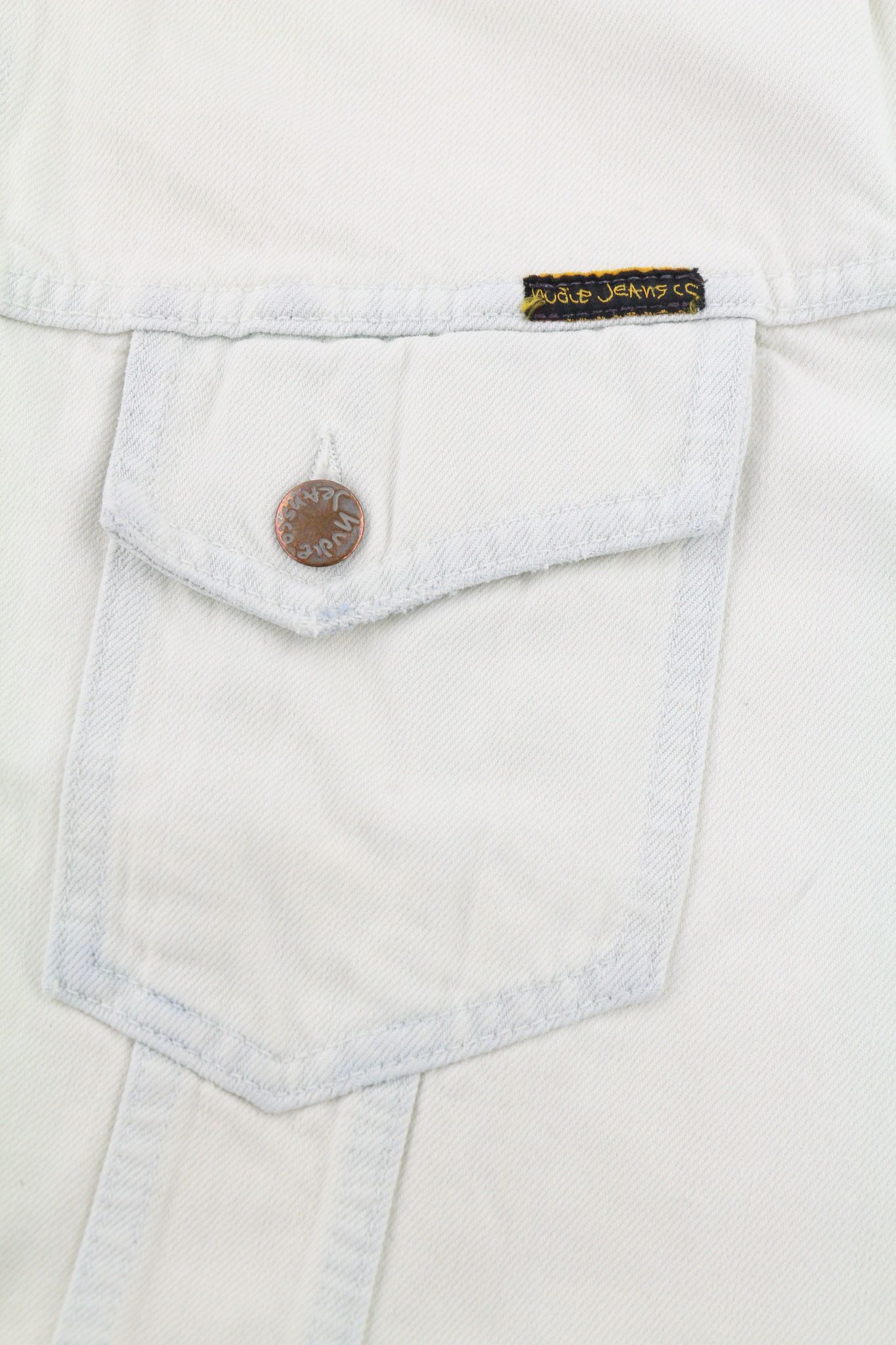 Nudie Jeans TERRY XL Extreme Bleach Pockets Jacket 81038 Size US XL / EU 56 / 4 - 6 Thumbnail