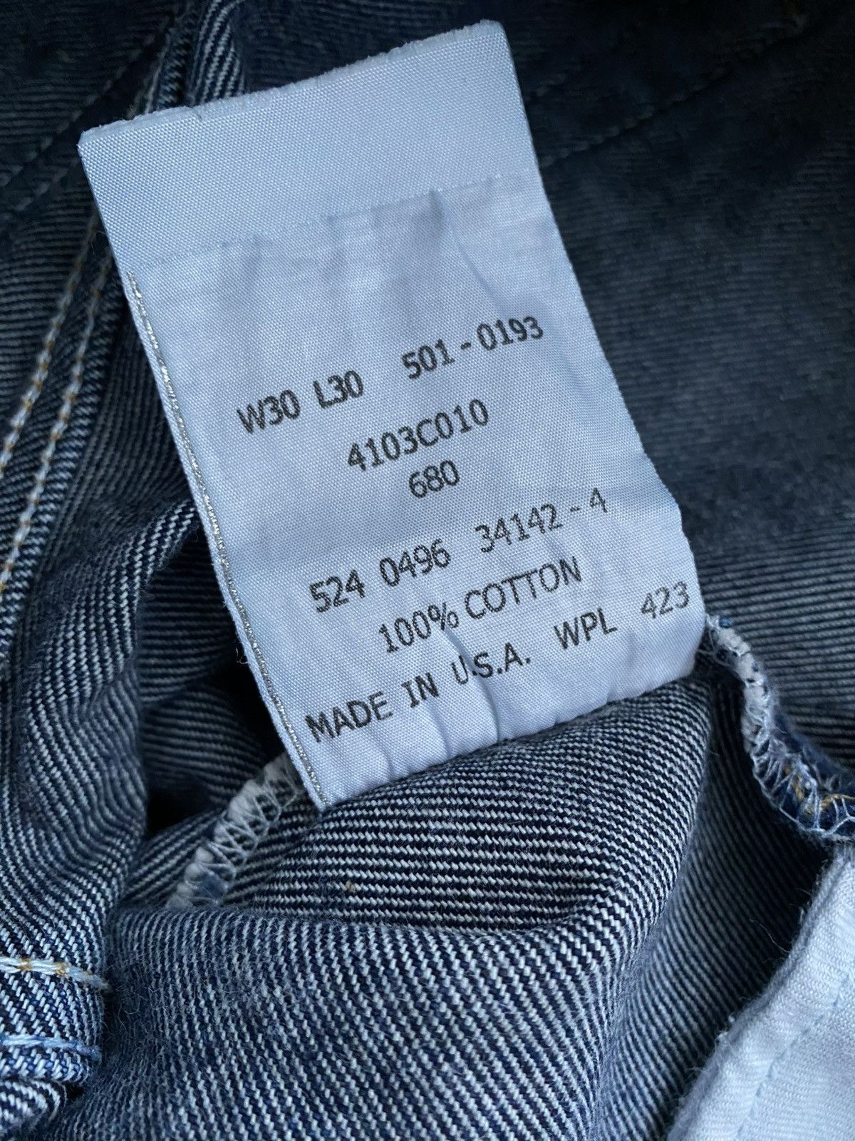 Levi's × Vintage 🫧Levi’s Vintage Made in USA 501 Size 26" / US 2 / IT 38 - 9 Thumbnail