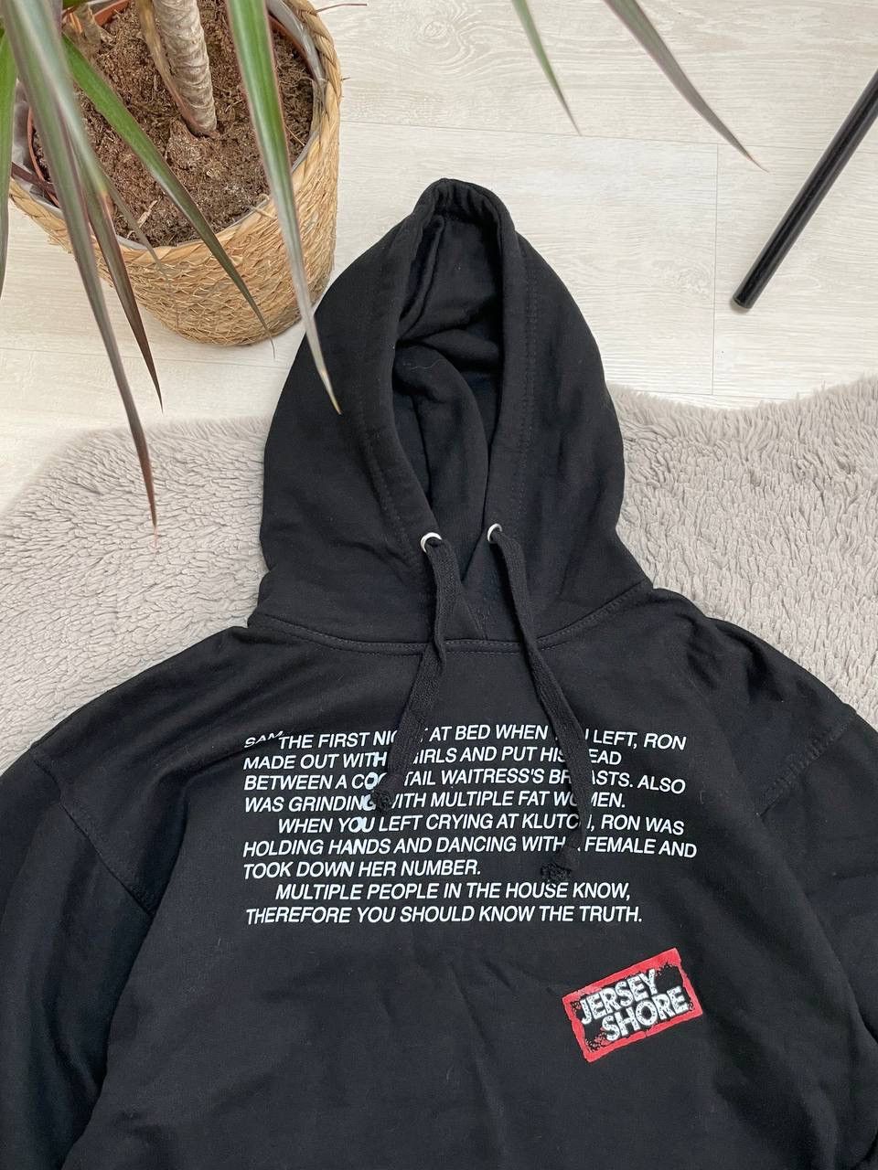 Vintage Vintage Boxy Fit Hooded Big CENTER Logo Kanye Style Y2k Size US M / EU 48-50 / 2 - 2 Thumbnail