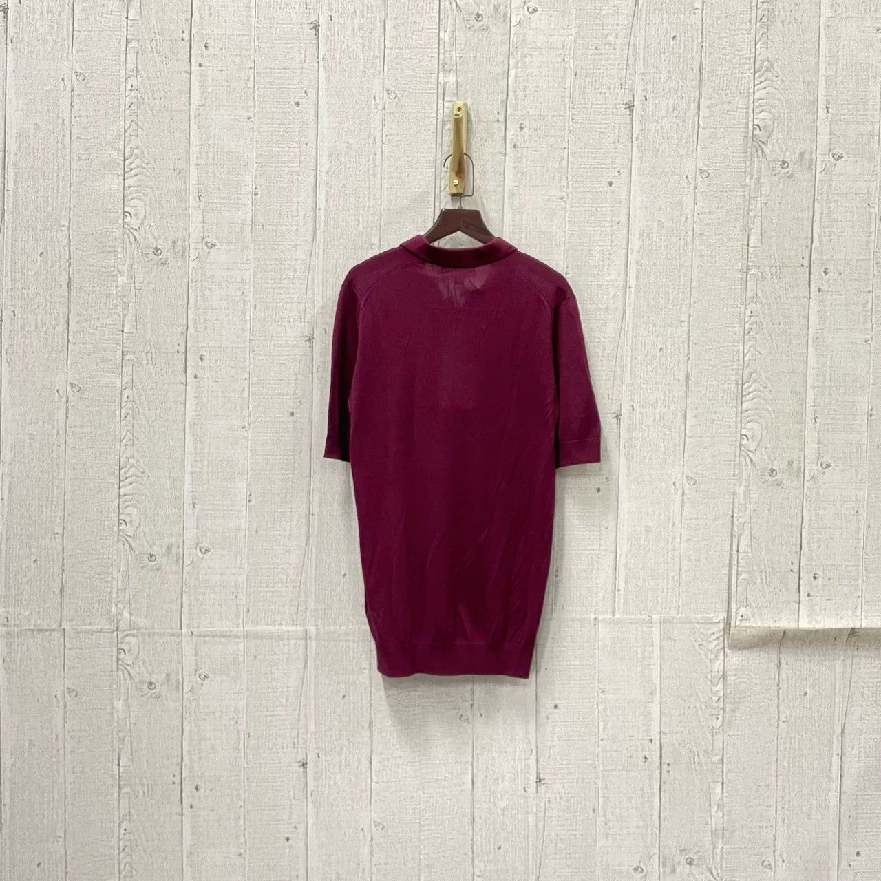 Burberry Burberry Burdy Knit Polo Shirt XS Size US XS / EU 42 / 0 - 2 Thumbnail