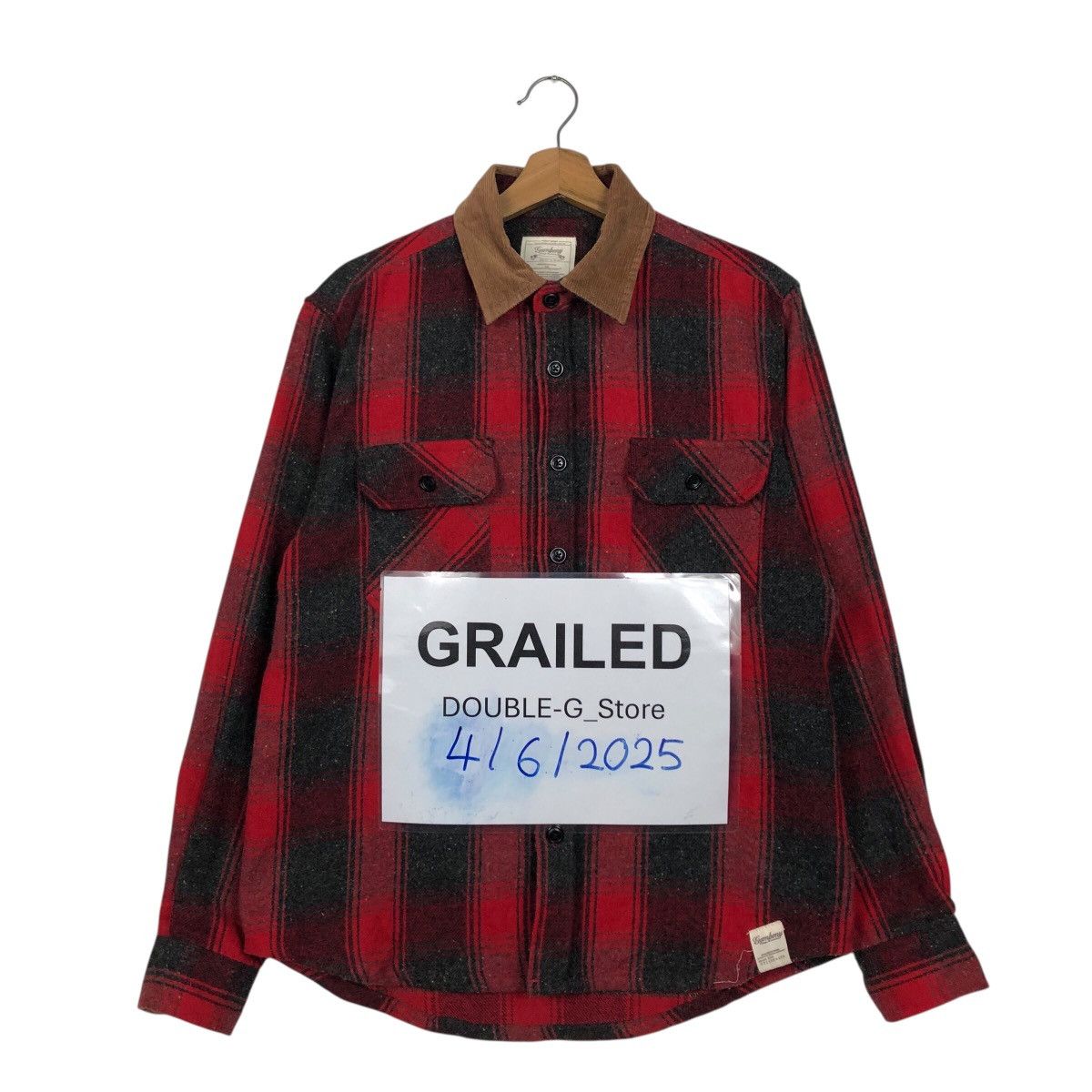 Flannel × Japanese Brand × Vintage 📌Vintage Wool Shirt Jacket Tartan Gembony Issey Miyake Size US L / EU 52-54 / 3 - 1 Thumbnail