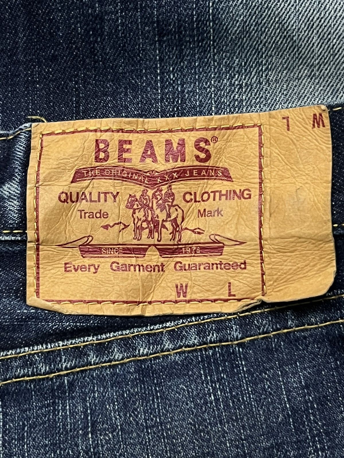 Beams Plus × Levi's Vintage BEAMS & Co.Ltd Tokyo Japanese Denim Jeans W33 Size US 33 - 11 Thumbnail