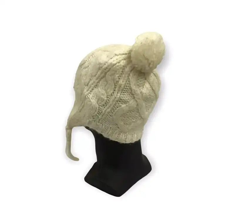 Japanese Brand × Kapital × Vintage Japanese Brand Knit Earflap Beanie Hat Size ONE SIZE - 3 Thumbnail