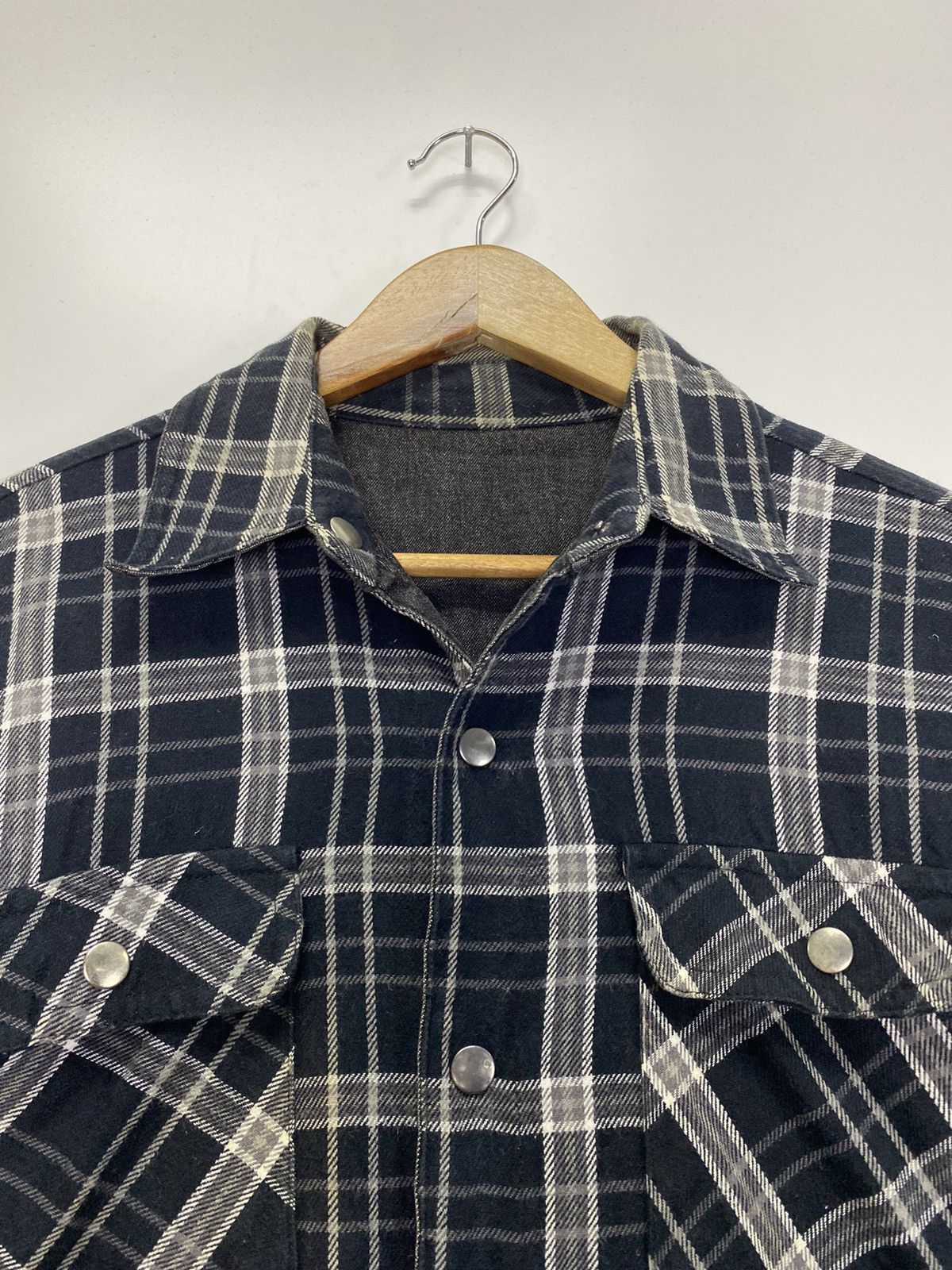 Flannel × Japanese Brand Vintage Reversible Flannel Jacket Size US L / EU 52-54 / 3 - 7 Thumbnail