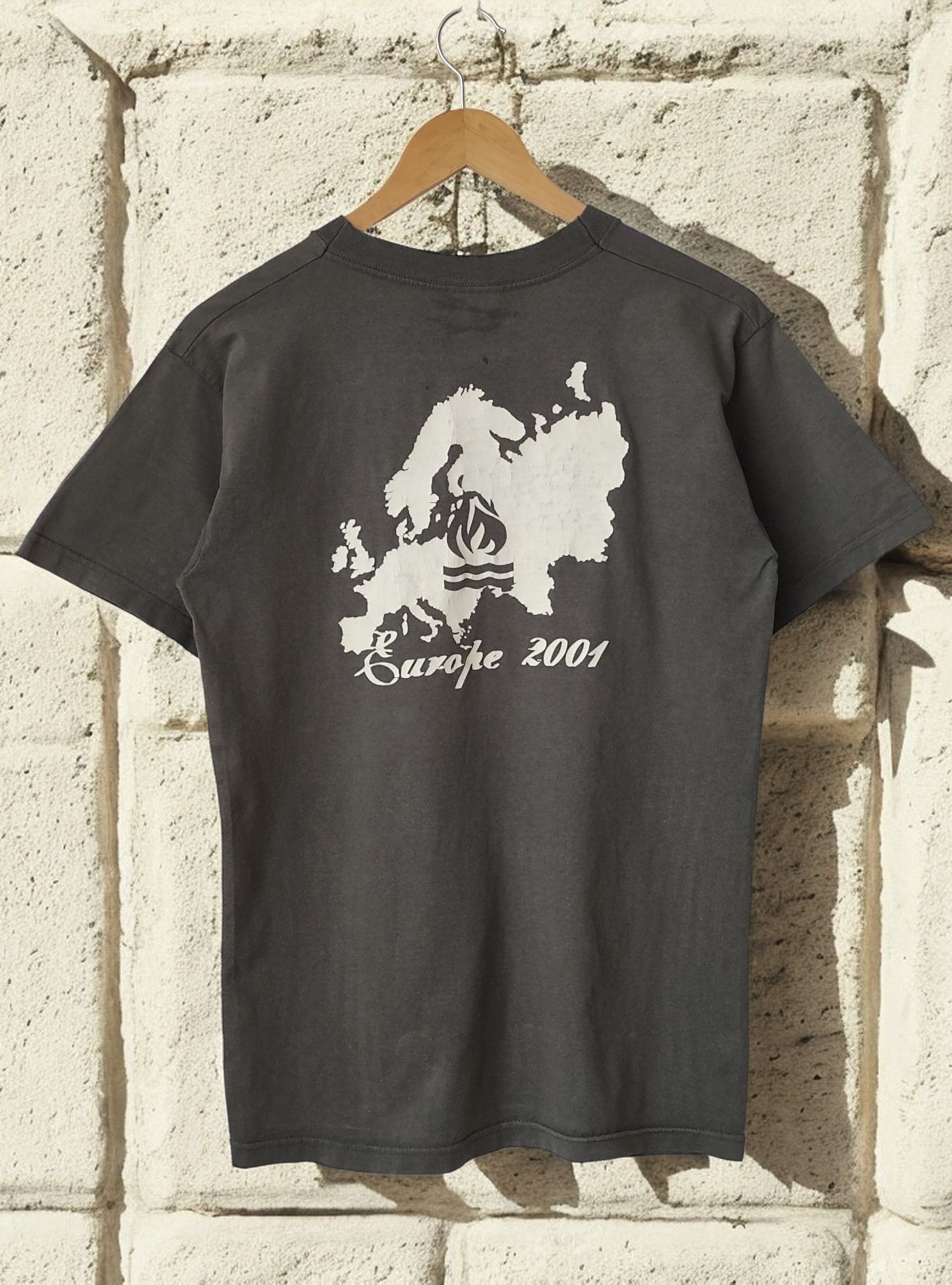 Vintage Hot Water Music 2001 Flight and the Crash Vintage VTG Tshirt Size US S / EU 44-46 / 1 - 2 Thumbnail