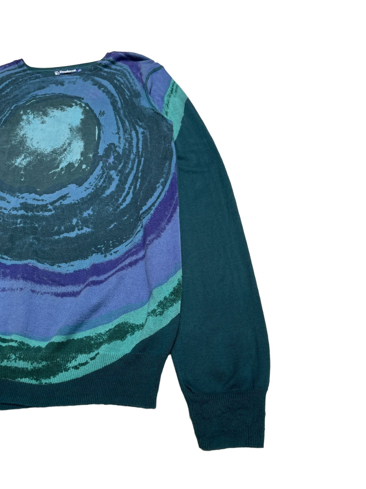 Desigual Rare Design Vintage Brand Desiqual Art Sweatshirt 2000s Size US L / EU 52-54 / 3 - 6 Thumbnail
