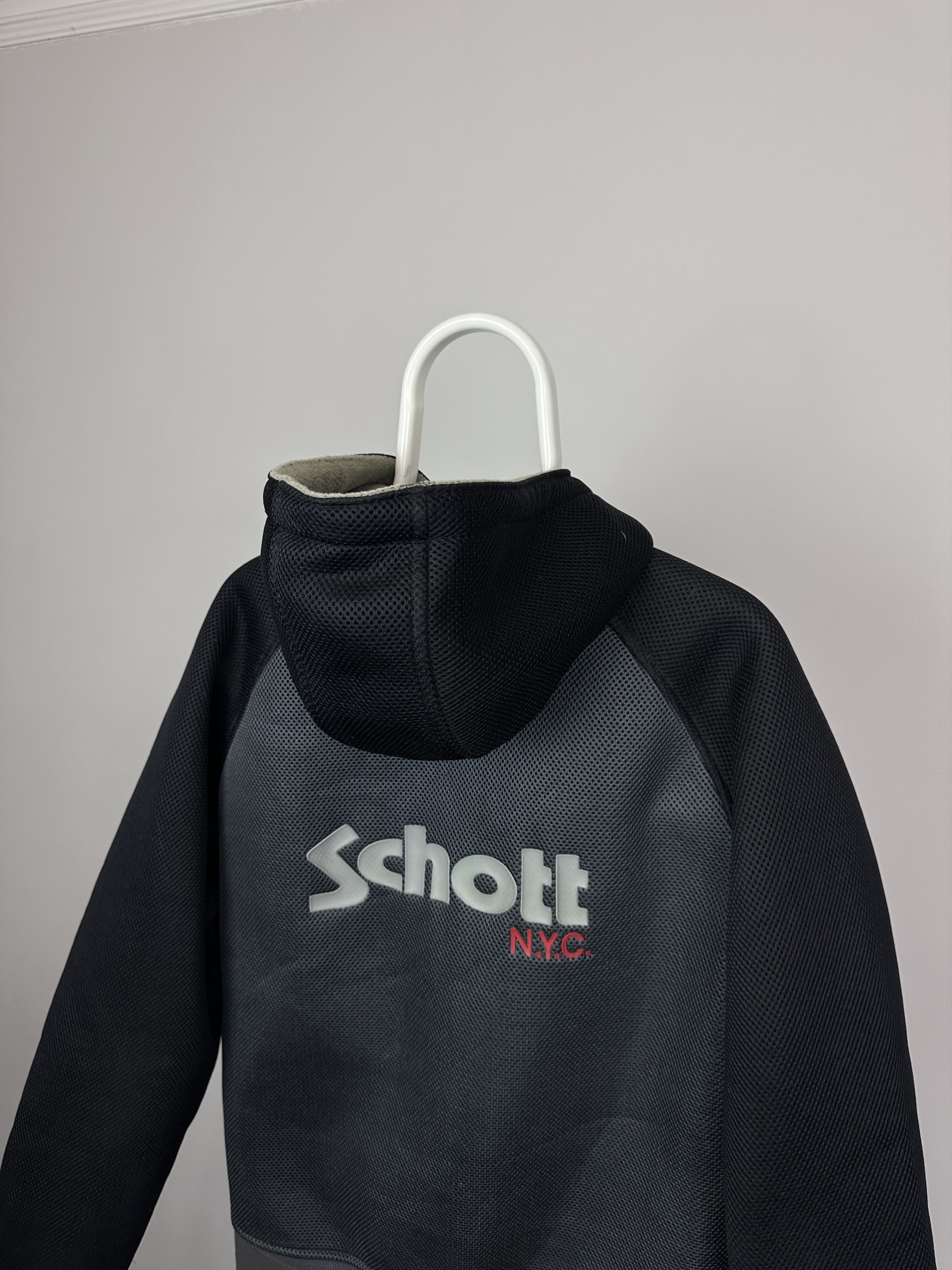 Schott Schott Vintage Jacket Black Size M big logo Size US M / EU 48-50 / 2 - 2 Thumbnail