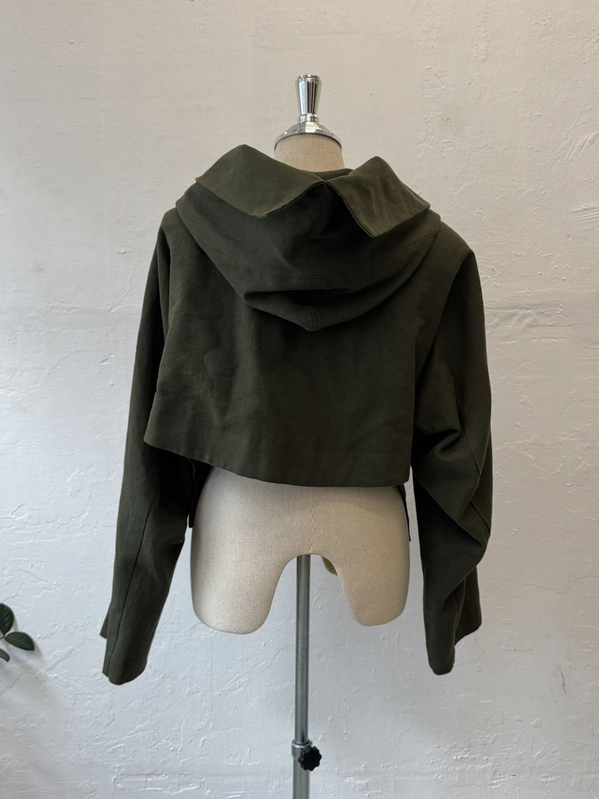 Yohji Yamamoto REGULATIONS SS15 CROPPED JACKET Size US M / EU 48-50 / 2 - 4 Thumbnail