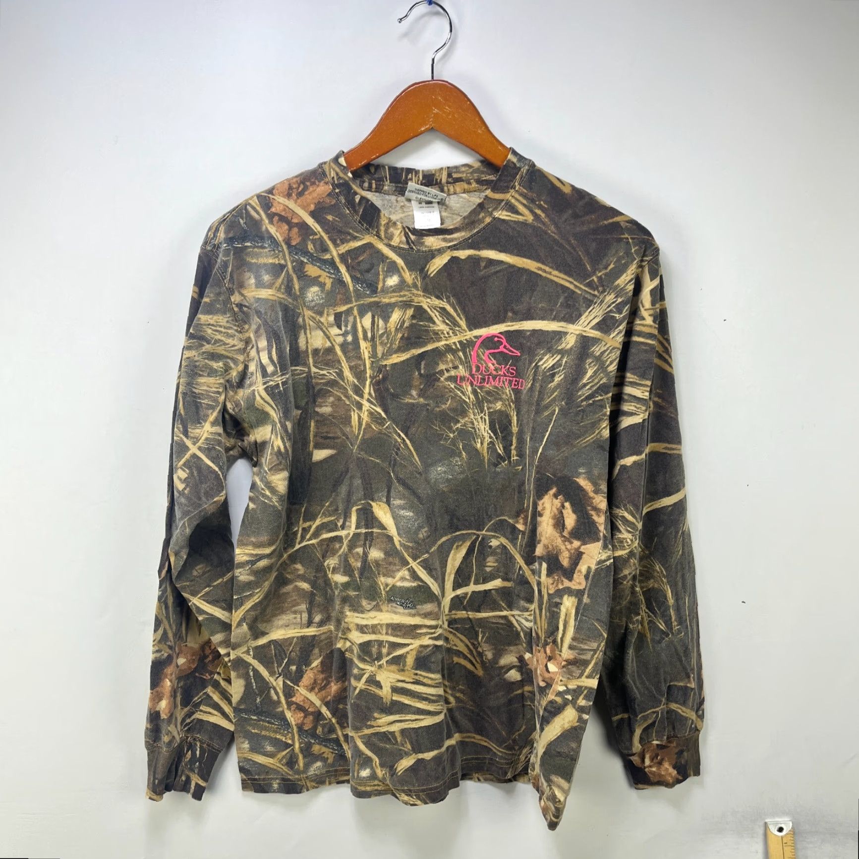 Realtree VINTAGE Realtree Ducks Unlimited Hoodie Shirt Medium Camouflage 90s Mens Green Long Sleeve Size US M / EU 48-50 / 2 - 2 Thumbnail
