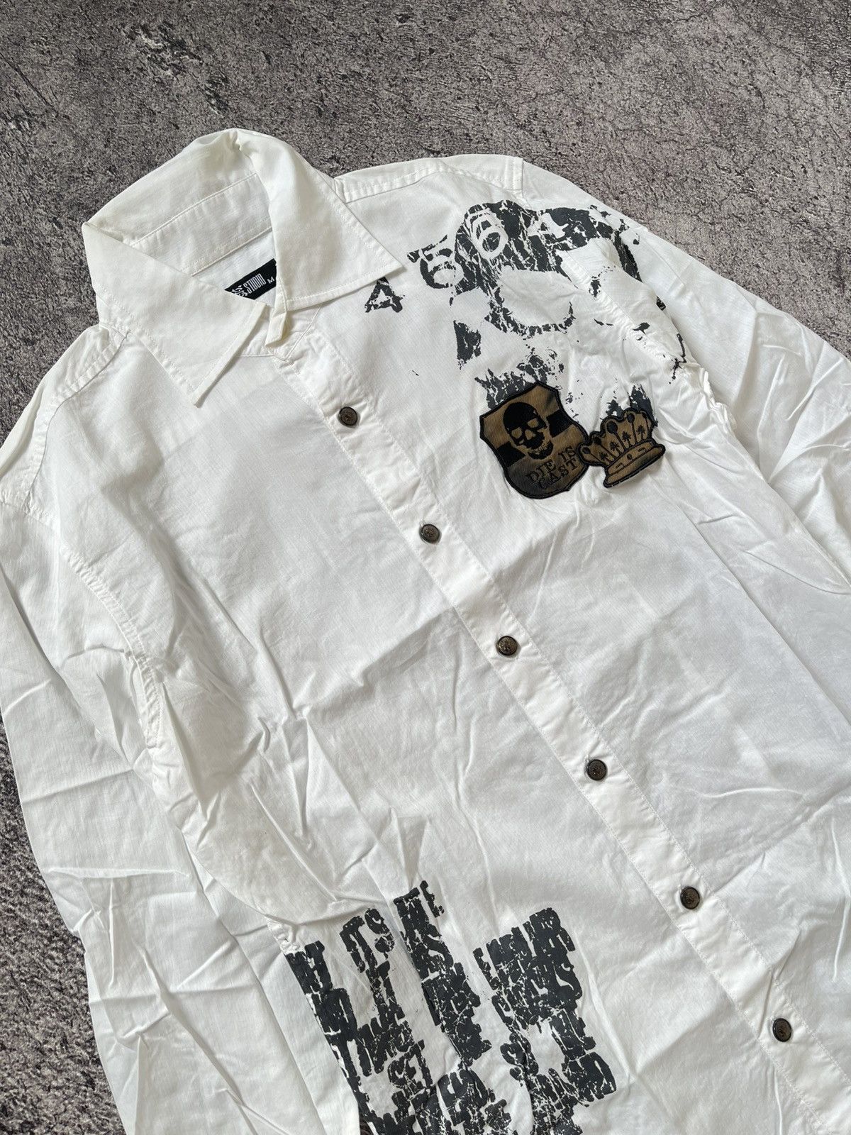 Japanese Brand Y2K batsu stuido skull ifsixwasnine Size US M / EU 48-50 / 2 - 2 Thumbnail