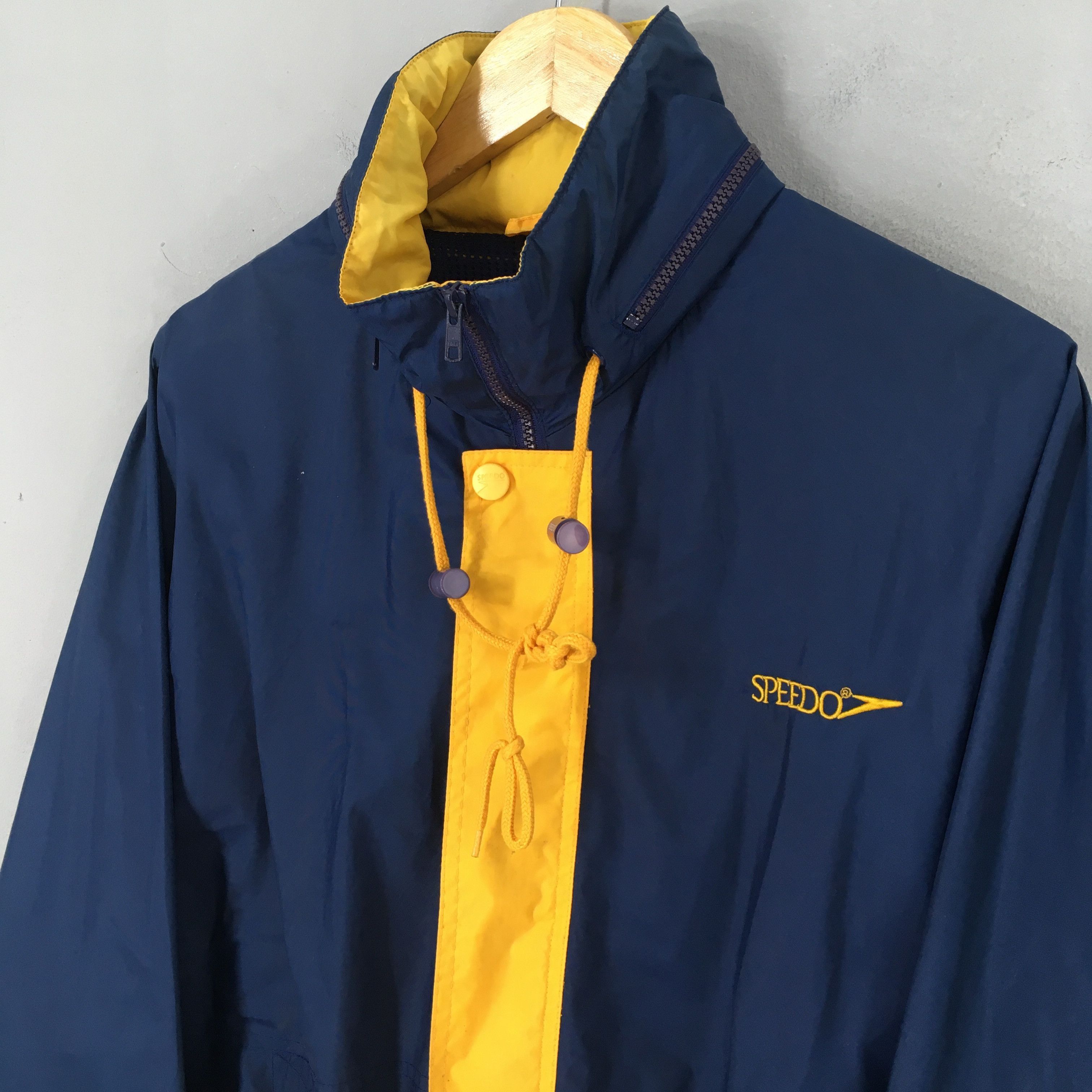 Speedo Vintage Speedo Usa Windbreaker Jacket Medium Size US M / EU 48-50 / 2 - 4 Thumbnail
