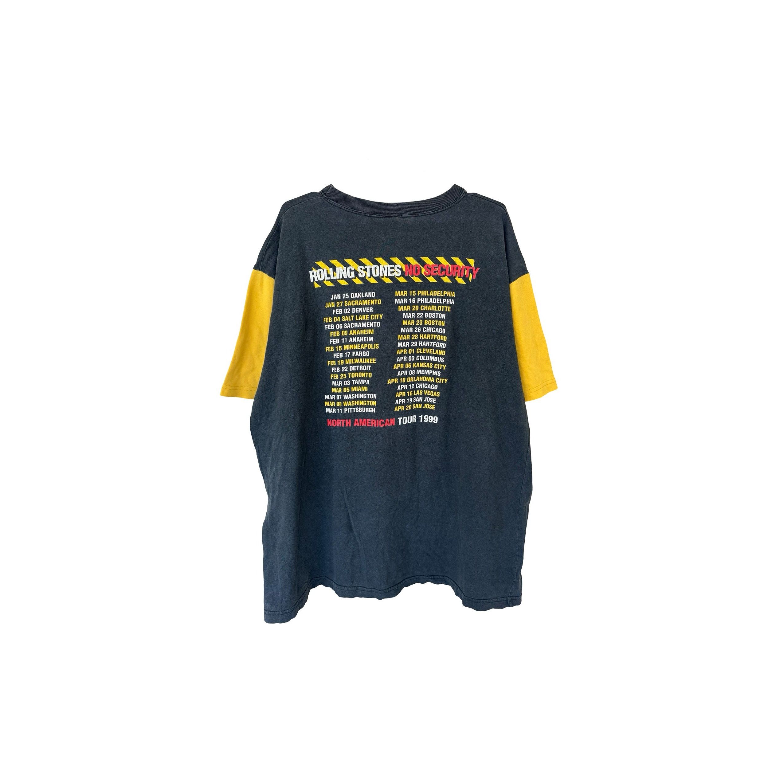Vintage Rolling Stones No Security 1999 Tour Size US XL / EU 56 / 4 - 2 Thumbnail